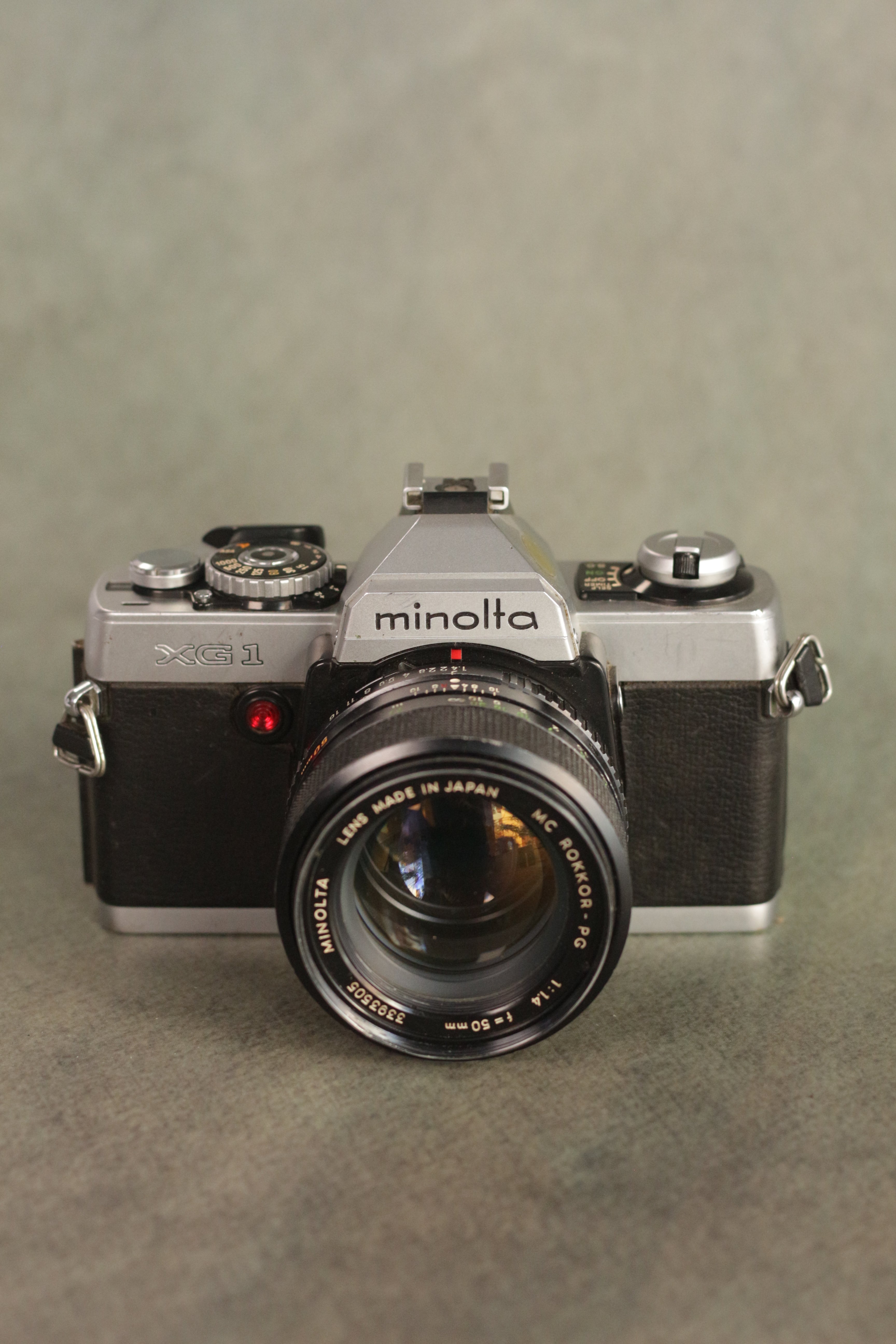 Minolta XG-1 + Minolta MC Rokkor-PG 50mm F1.4