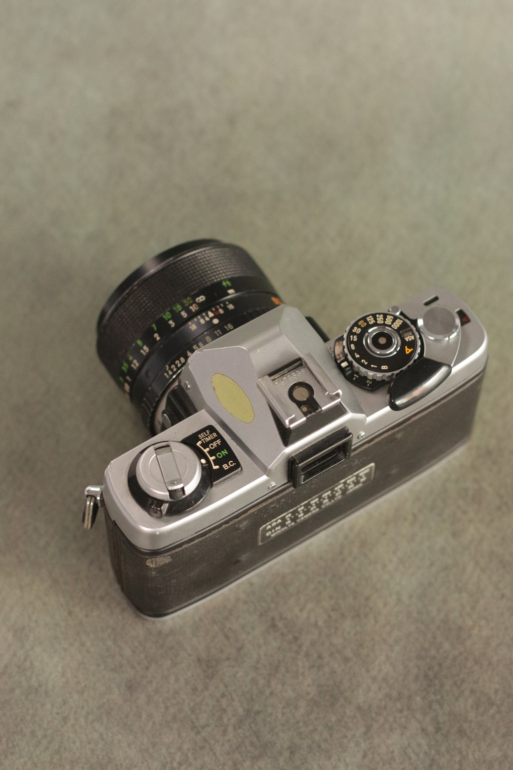 Minolta XG-1 + Minolta MC Rokkor-PG 50mm F1.4