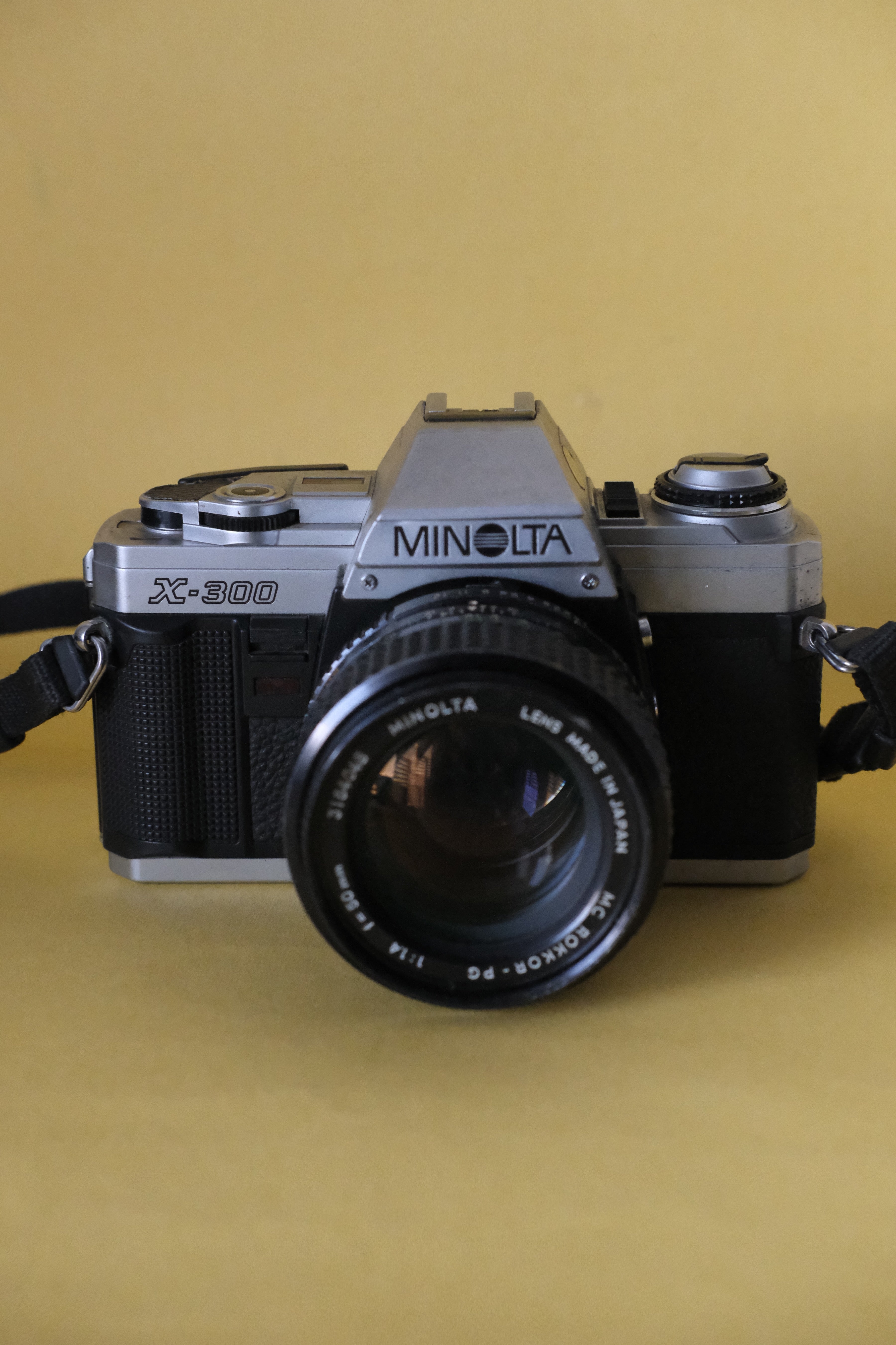 Minolta X-300 + Minolta MD Rokkor 50mm f/1.4