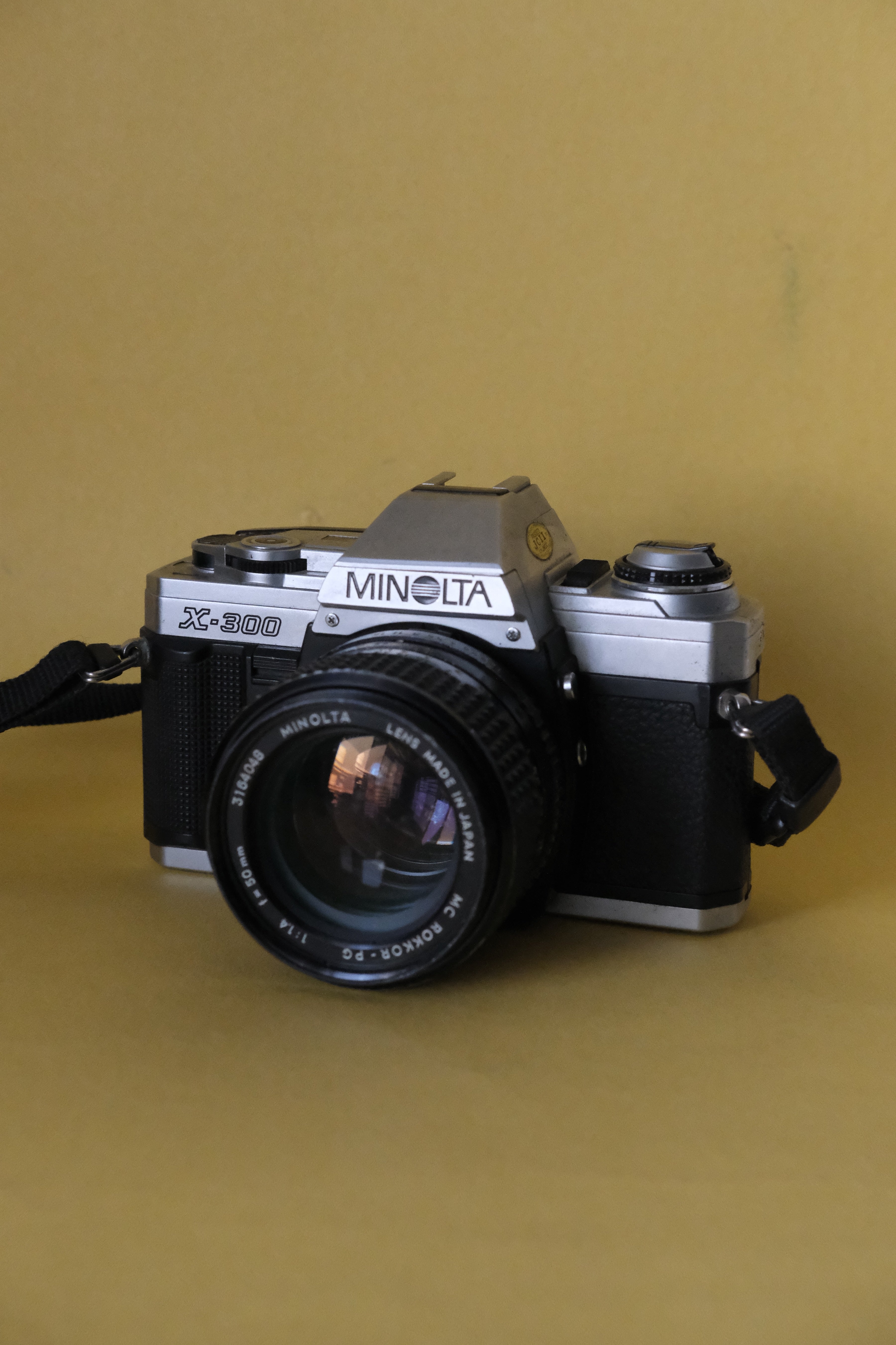 Minolta X-300 + Minolta MD Rokkor 50mm f/1.4