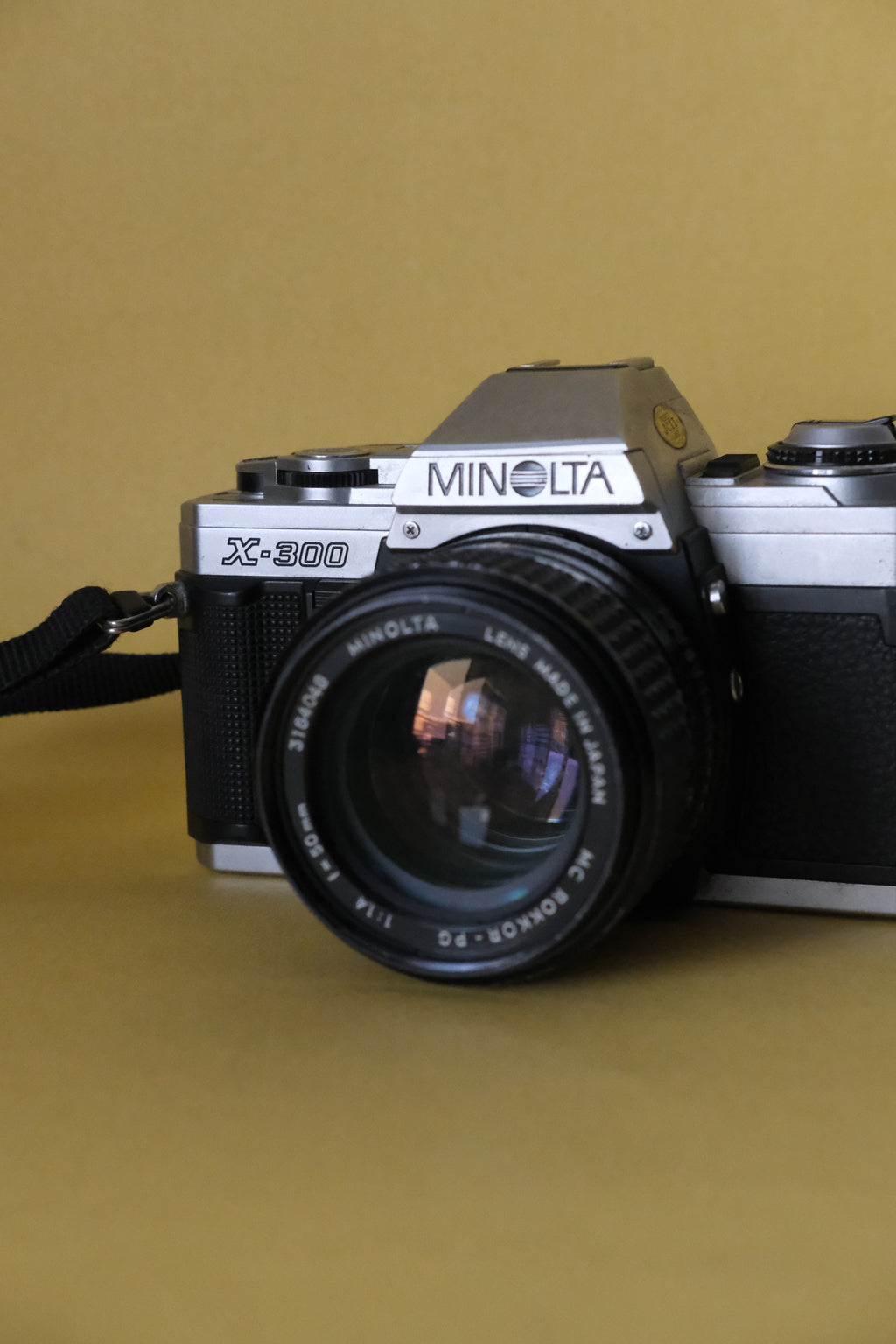 Minolta X-300 + Minolta MD Rokkor 50mm f/1.4