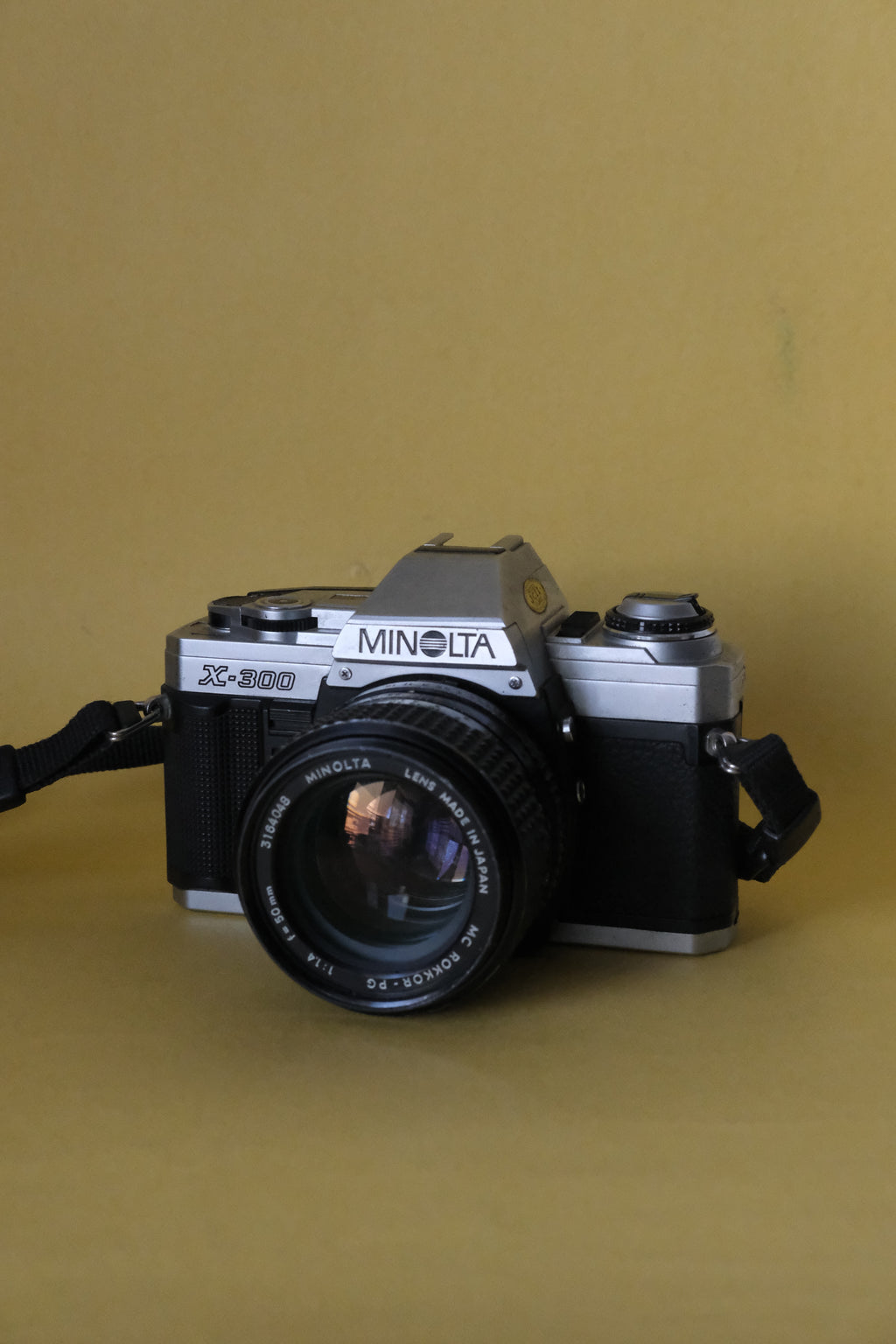 Minolta X-300 + Minolta MD Rokkor 50mm f/1.4