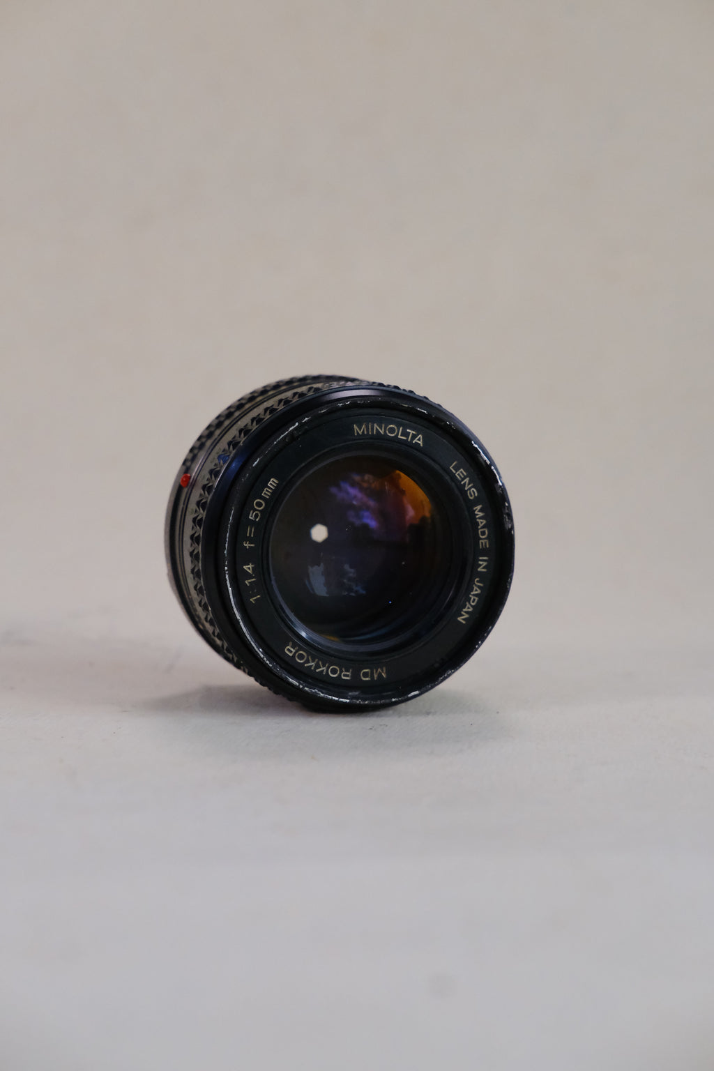 Minolta SRT101 + Rokkor 50mm f/1.4