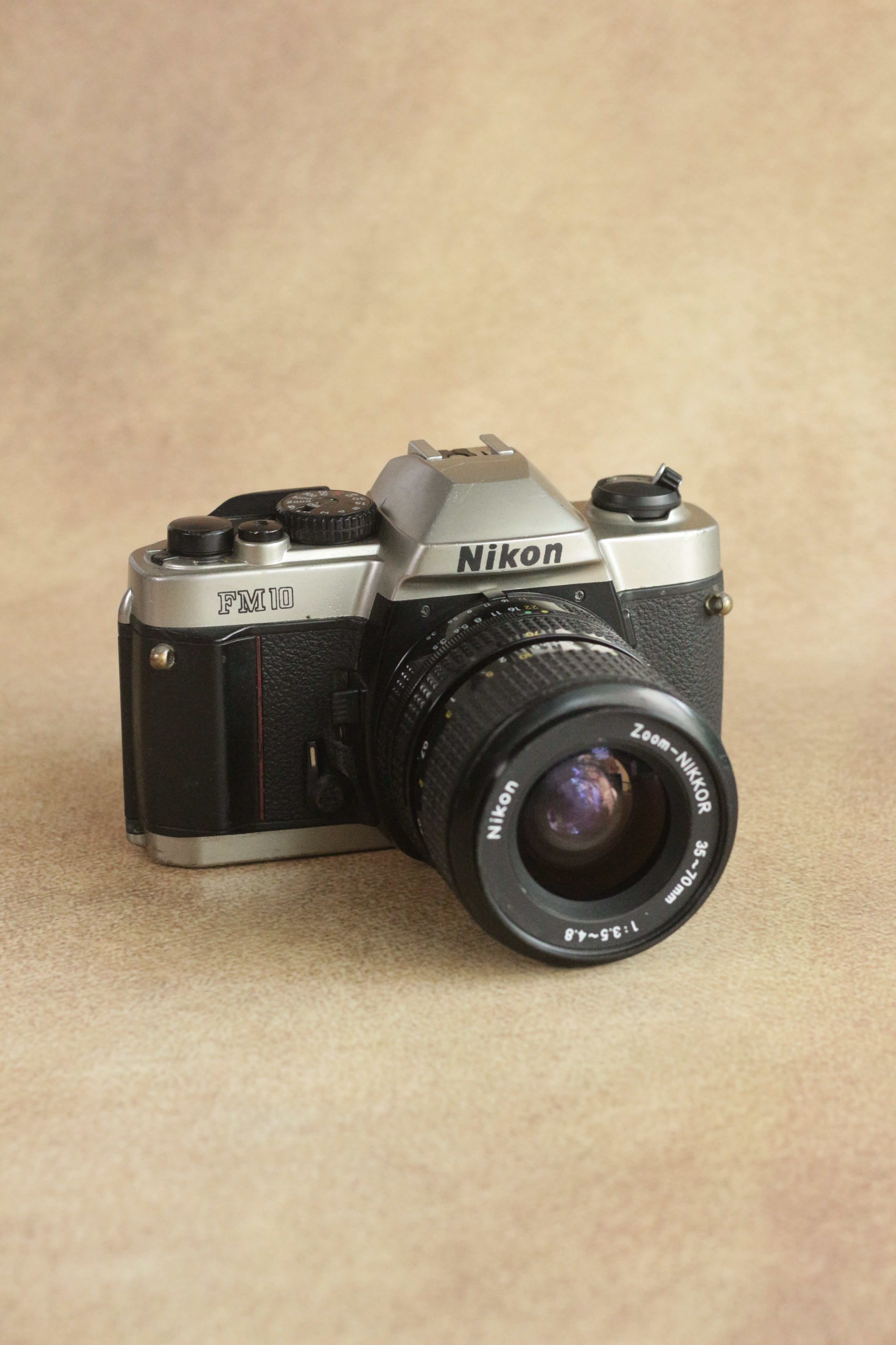 Nikon FM10 + 35-70mm Zoom — EXC++ Cleanest in Stock | Film Cam