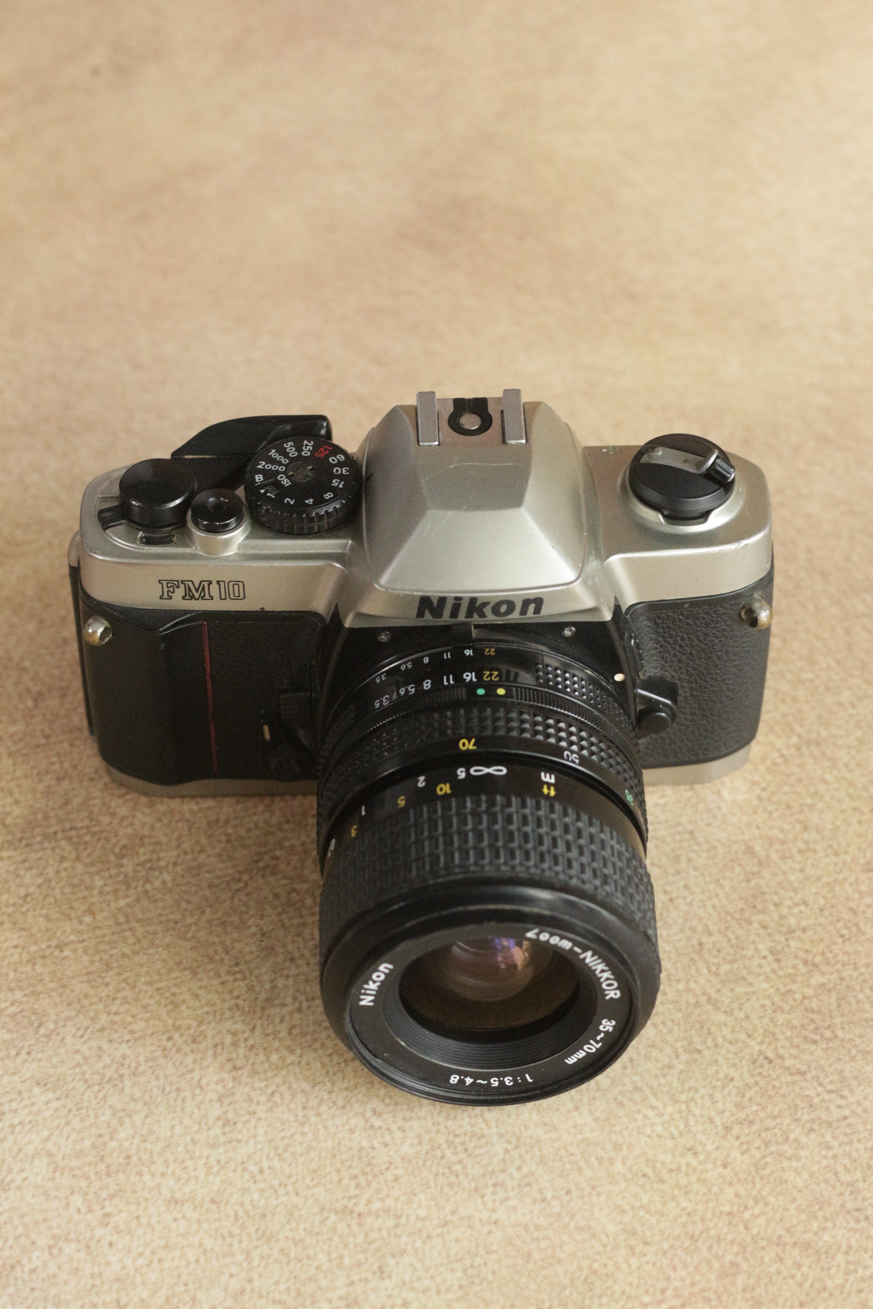 Nikon FM10 + 35-70mm Zoom — EXC++ Cleanest in Stock | Film Cam