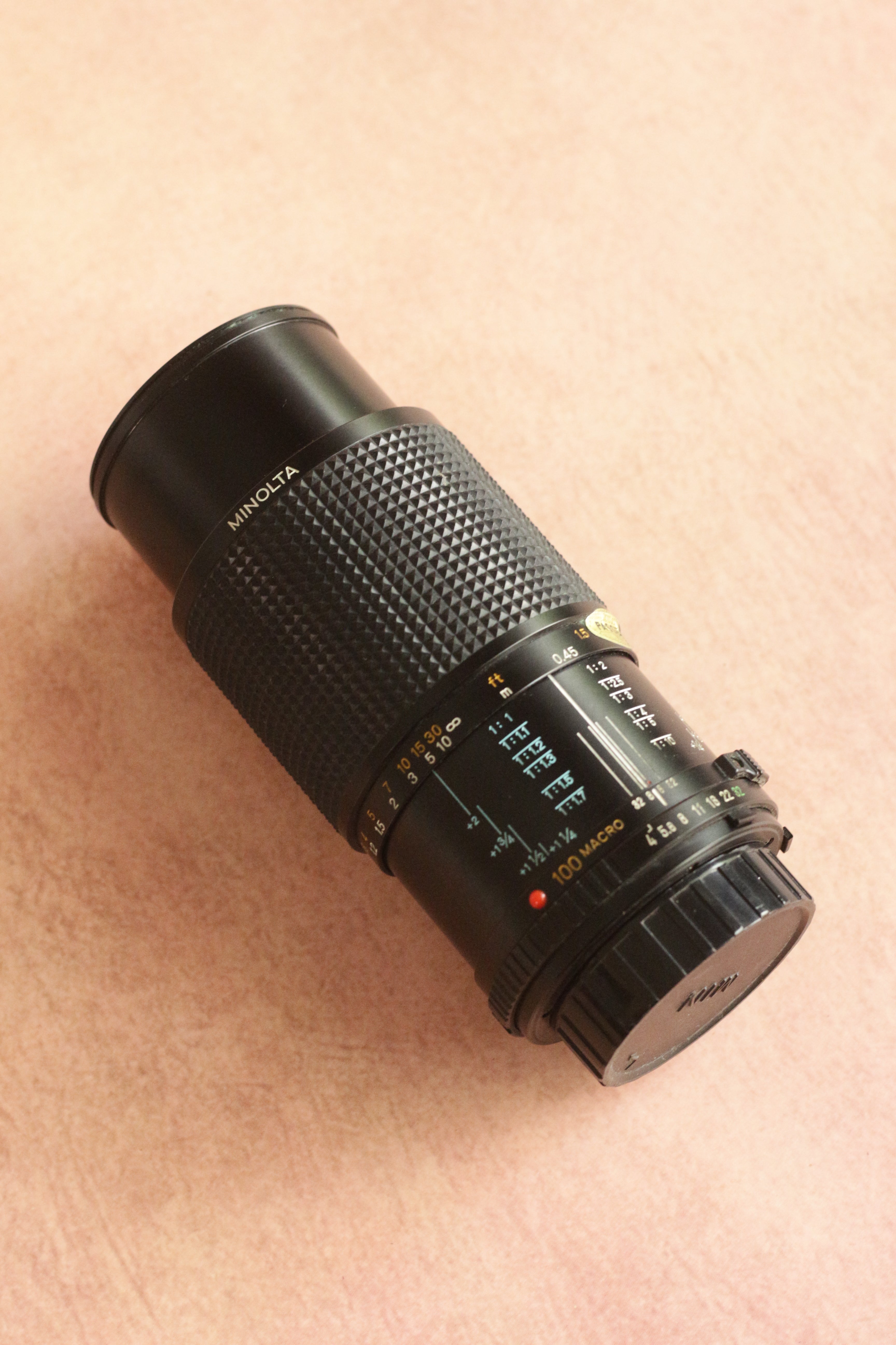 Minolta MD Macro 100mm F4