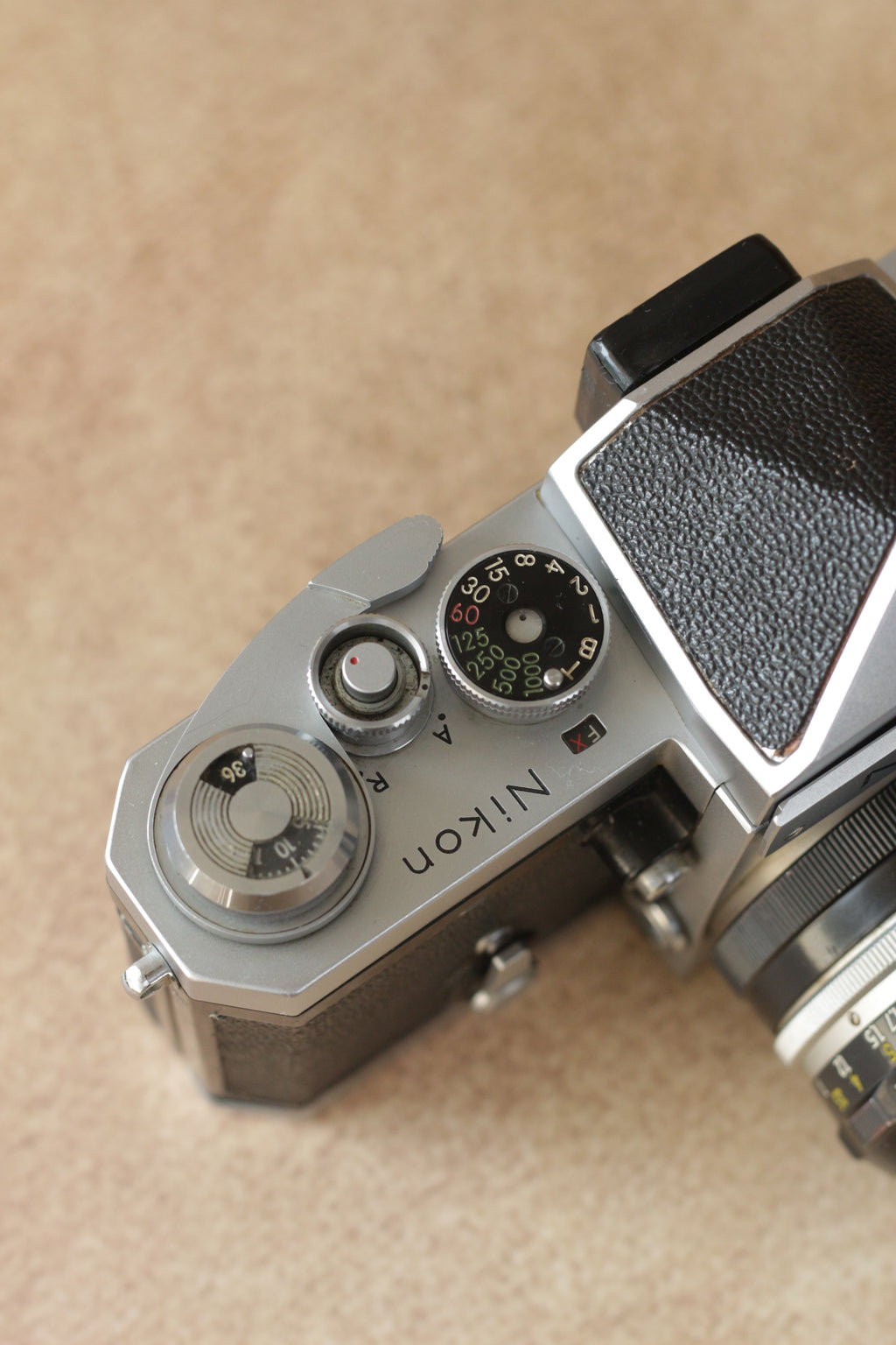 Nikon F + Nikkor-H Auto 50mm f/2 Lens