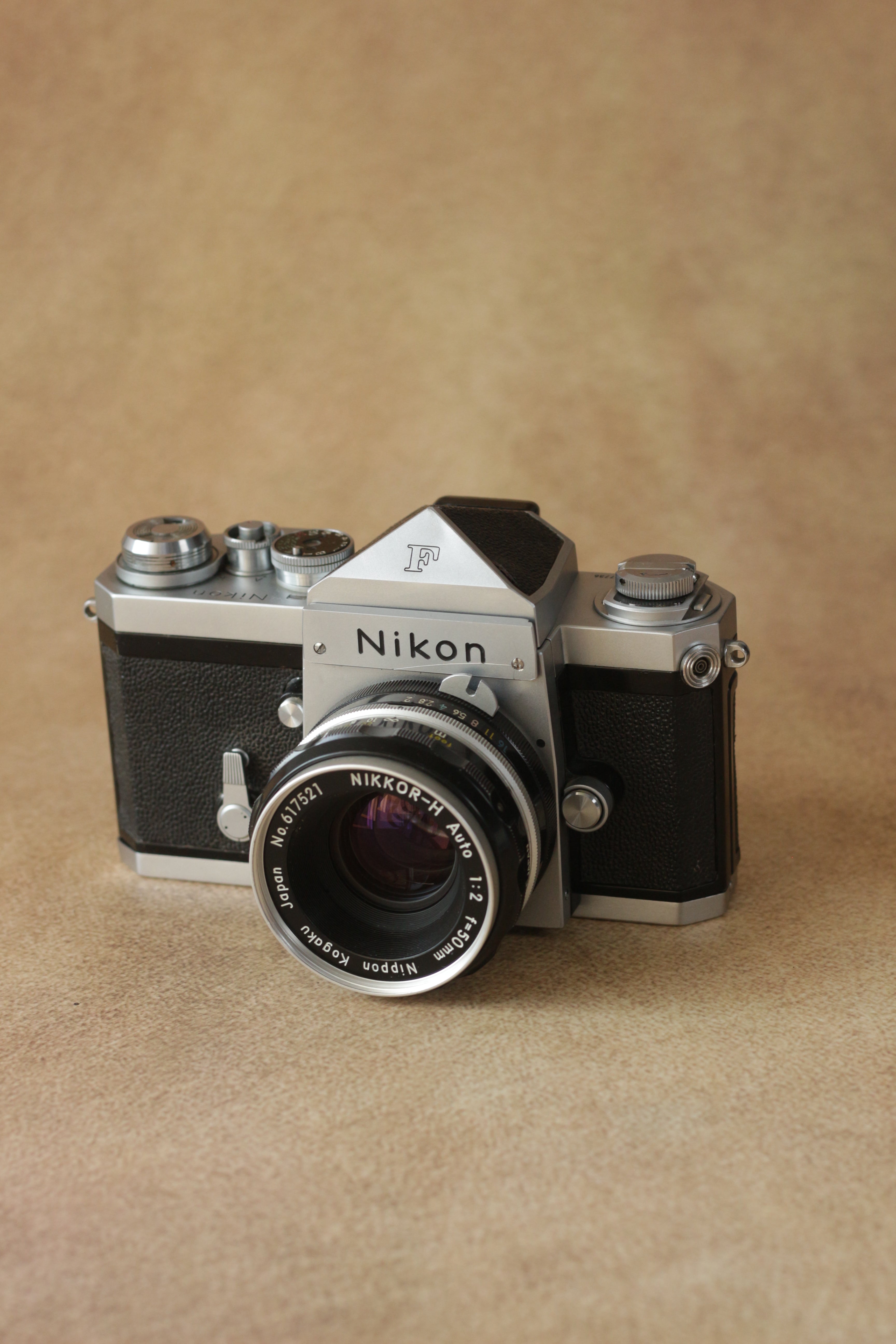 Nikon F + Nikkor-H Auto 50mm f/2 Lens