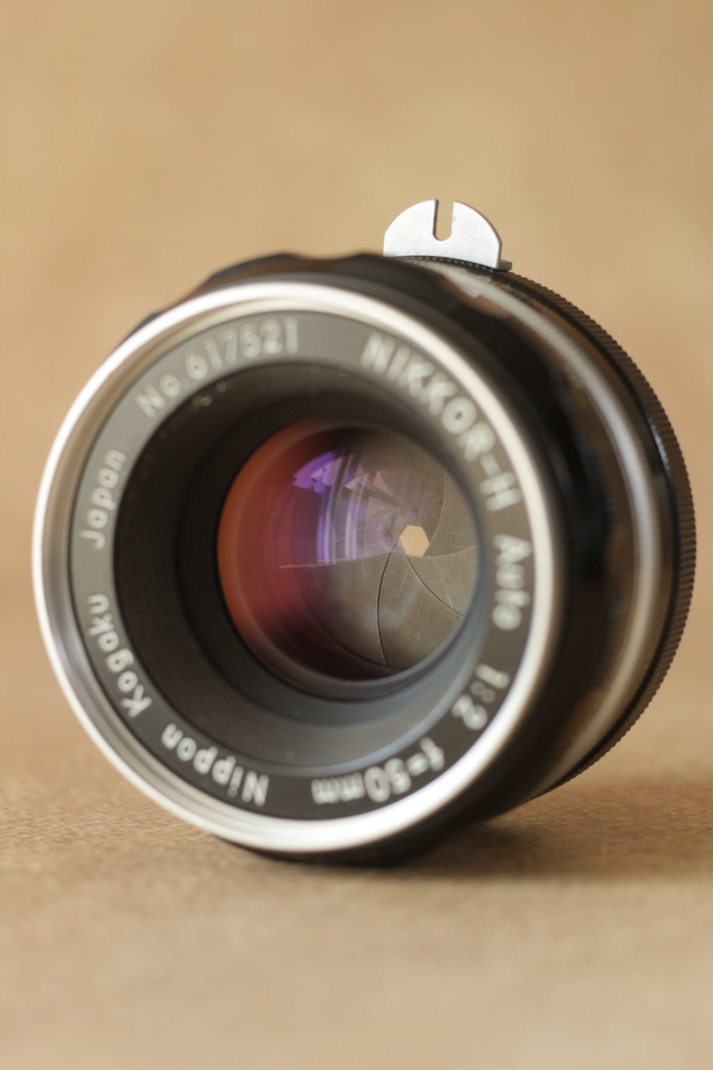 Nikon F + Nikkor-H Auto 50mm f/2 Lens