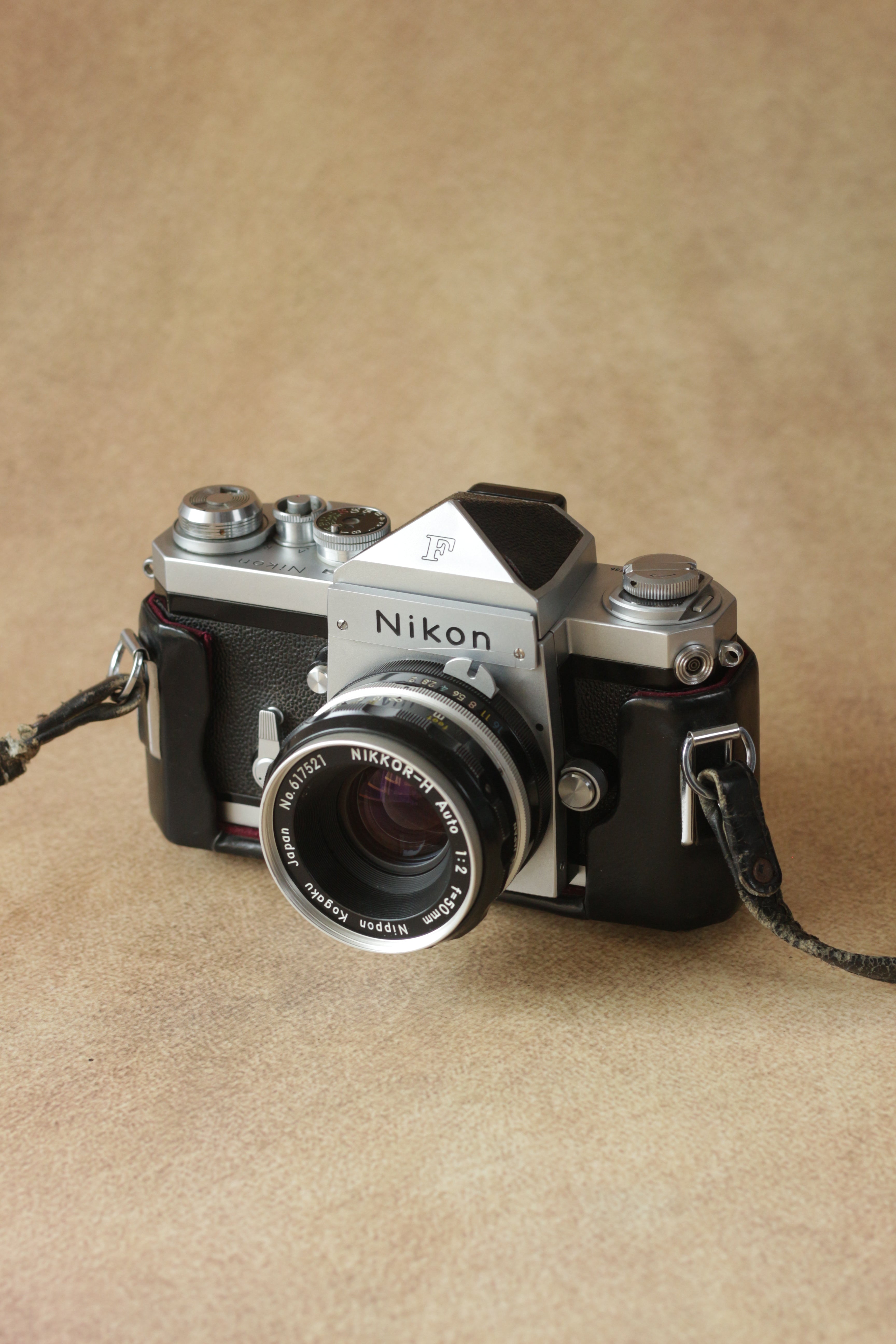 Nikon F + Nikkor-H Auto 50mm f/2 Lens