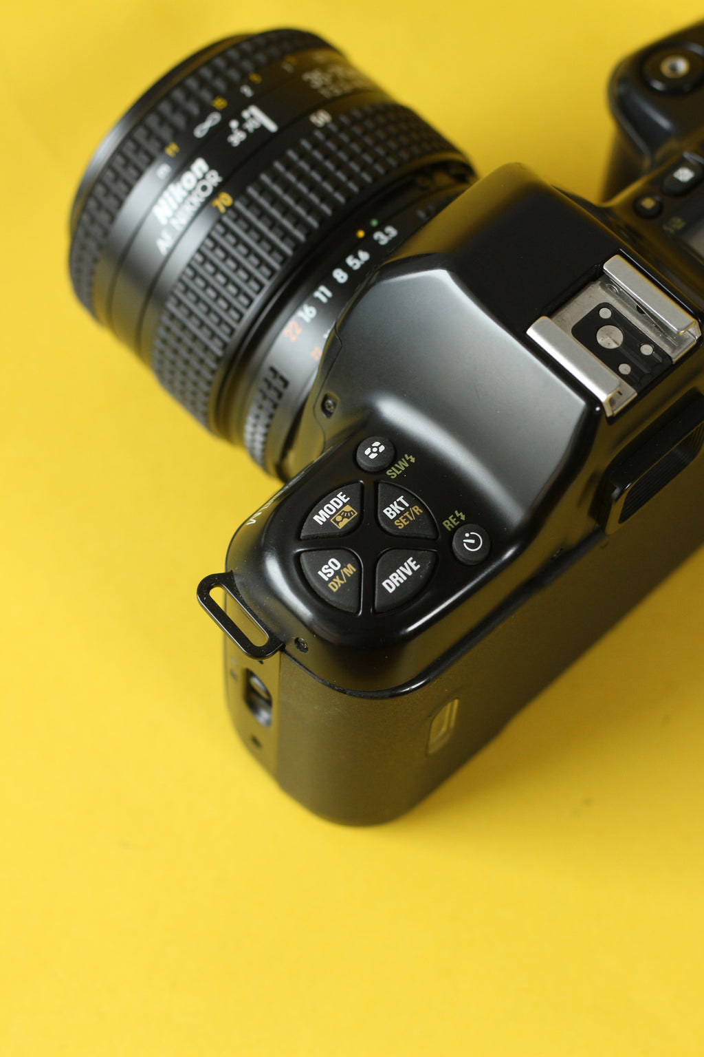 Nikon F-601M + Nikkor AF 35–80mm D Zoom