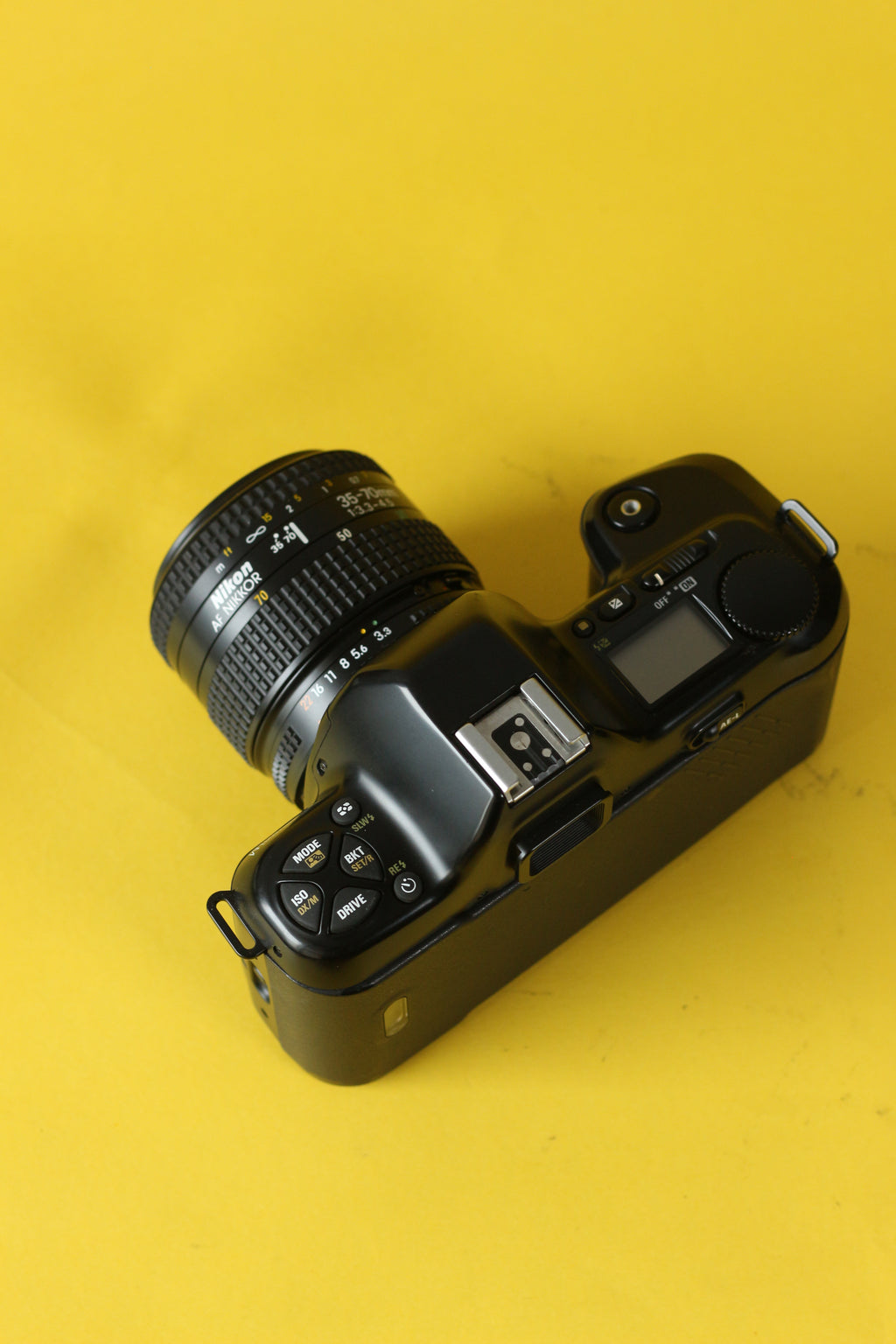 Nikon F-601M + Nikkor AF 35–80mm D Zoom