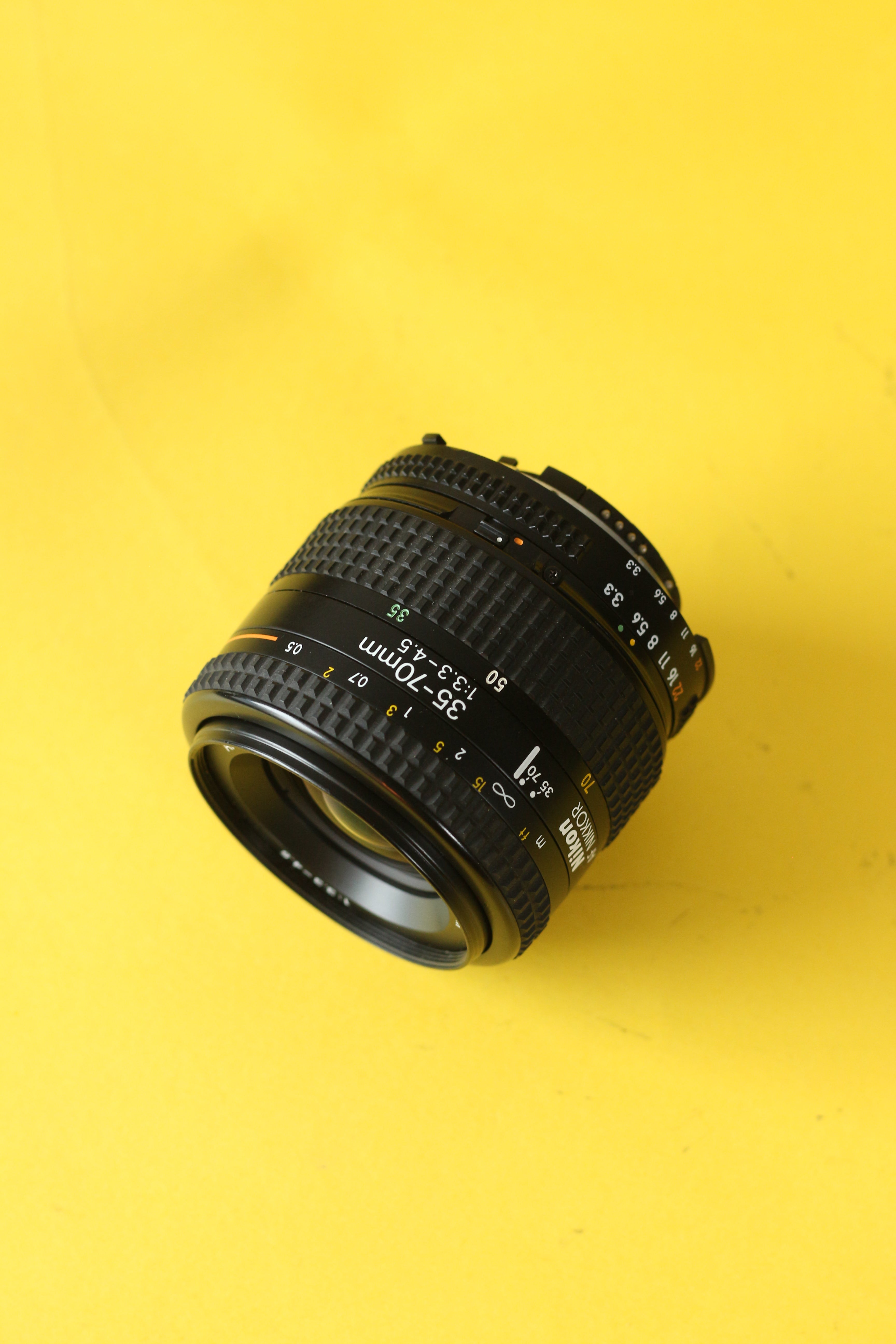 Nikon F-601M + Nikkor AF 35–80mm D Zoom