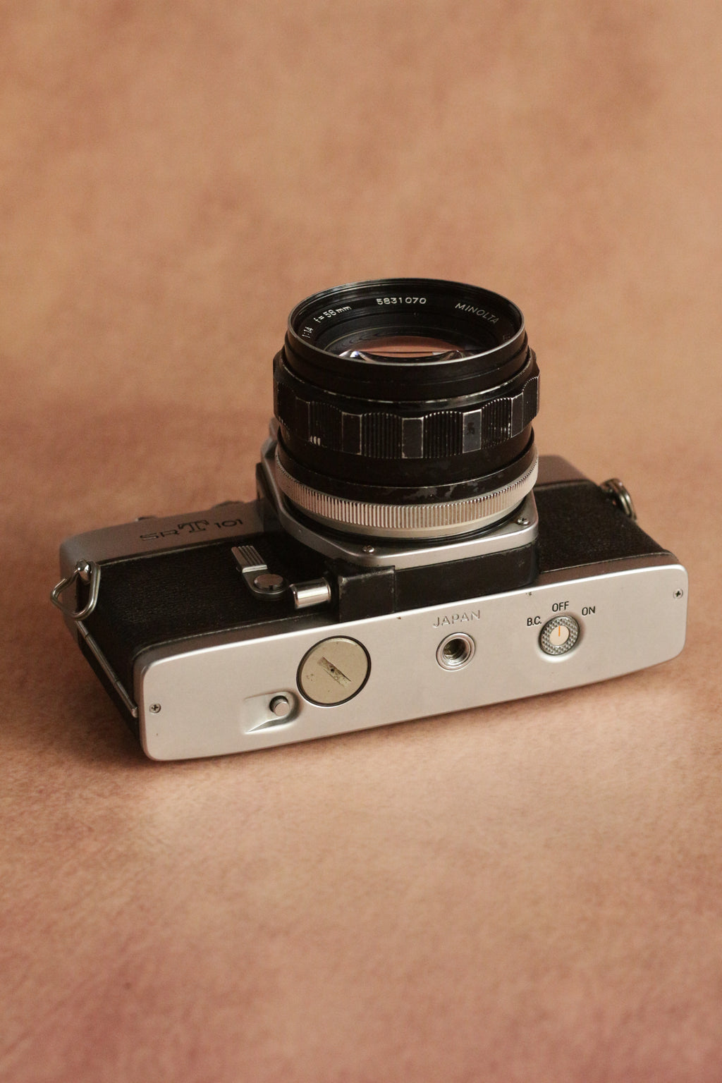Minolta SRT 101 + MC Rokkor-PF 58mm F1.4