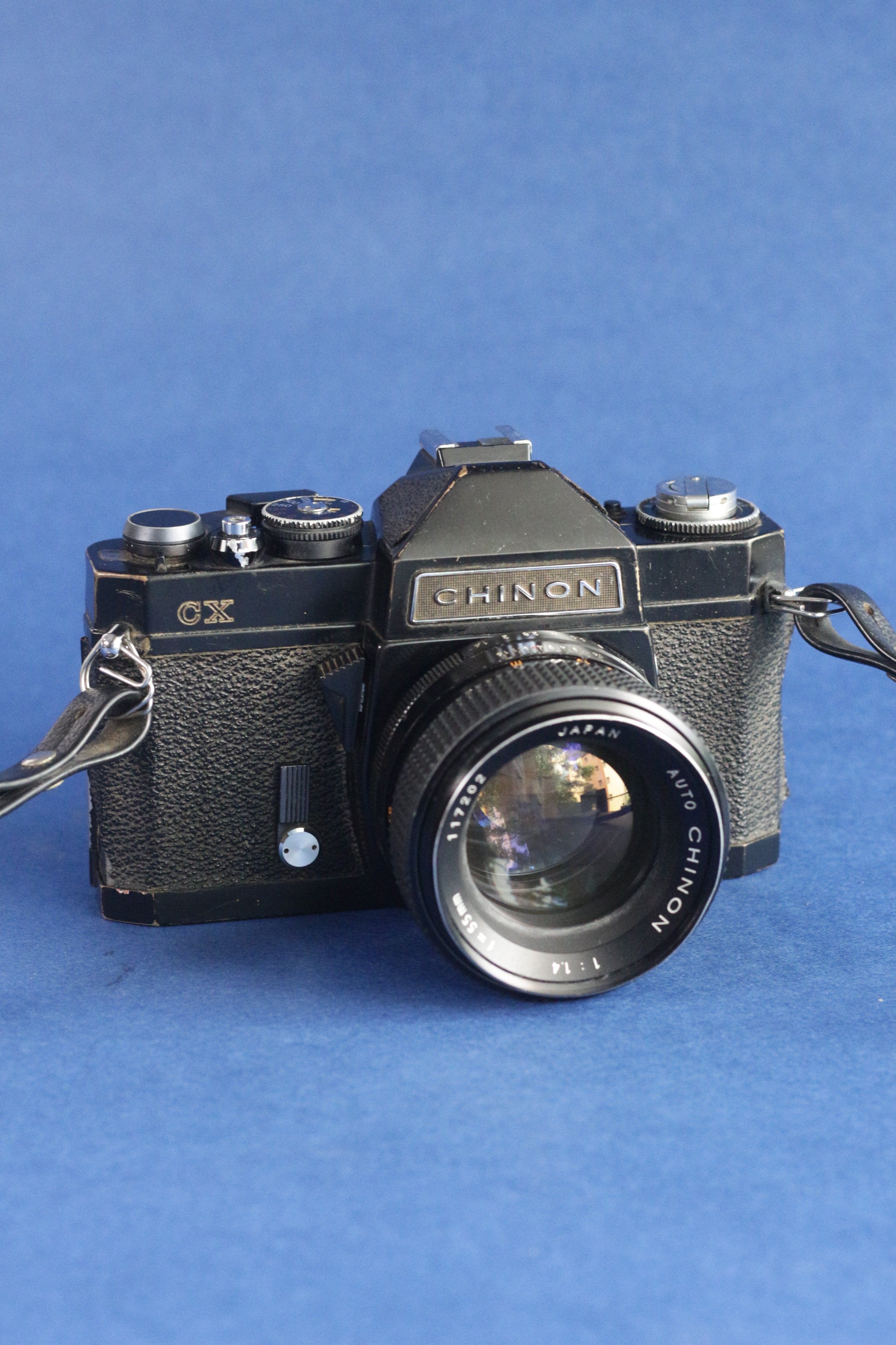 Chinon CX + Chinon Auto 55mm F1.4