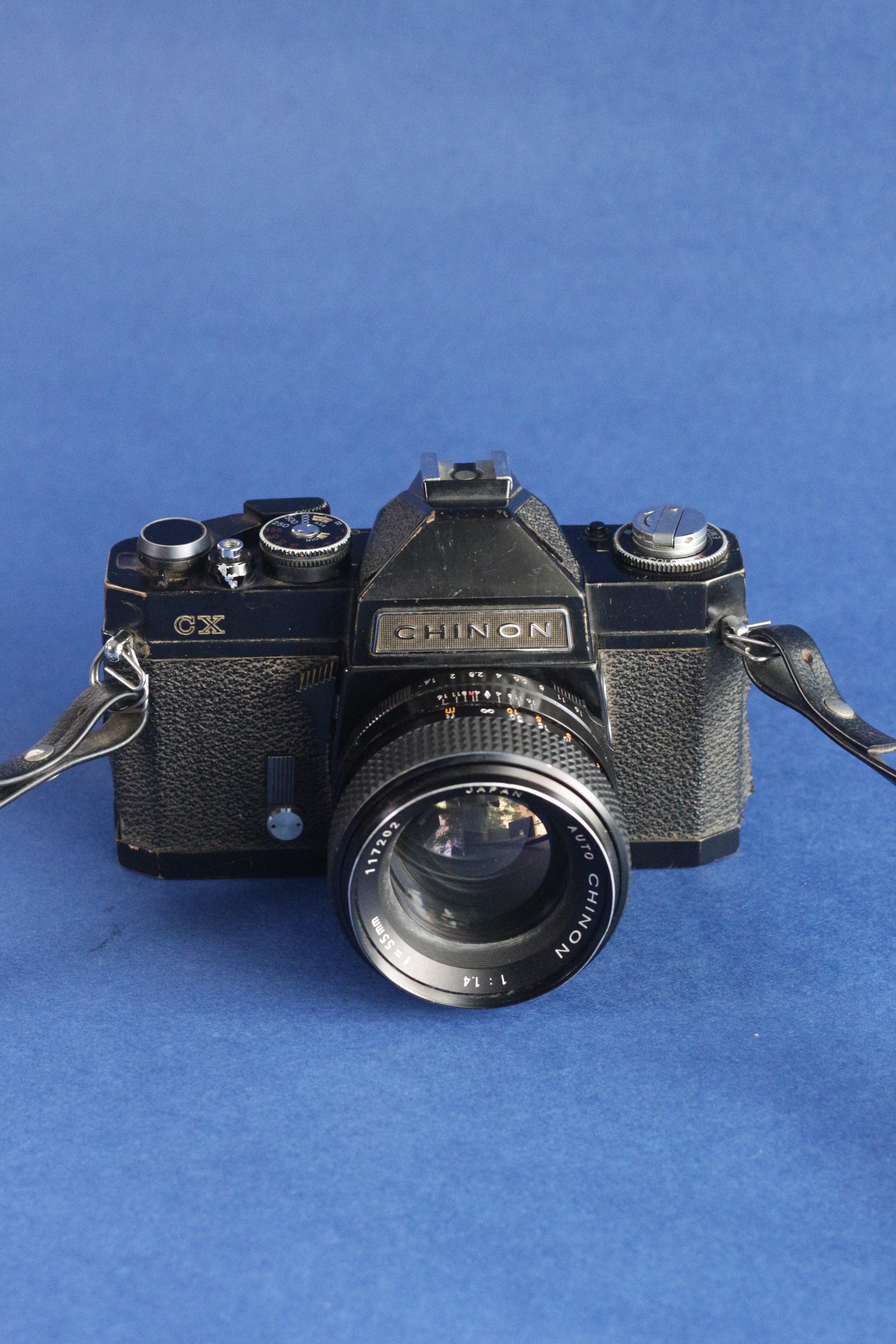 Chinon CX + Chinon Auto 55mm F1.4