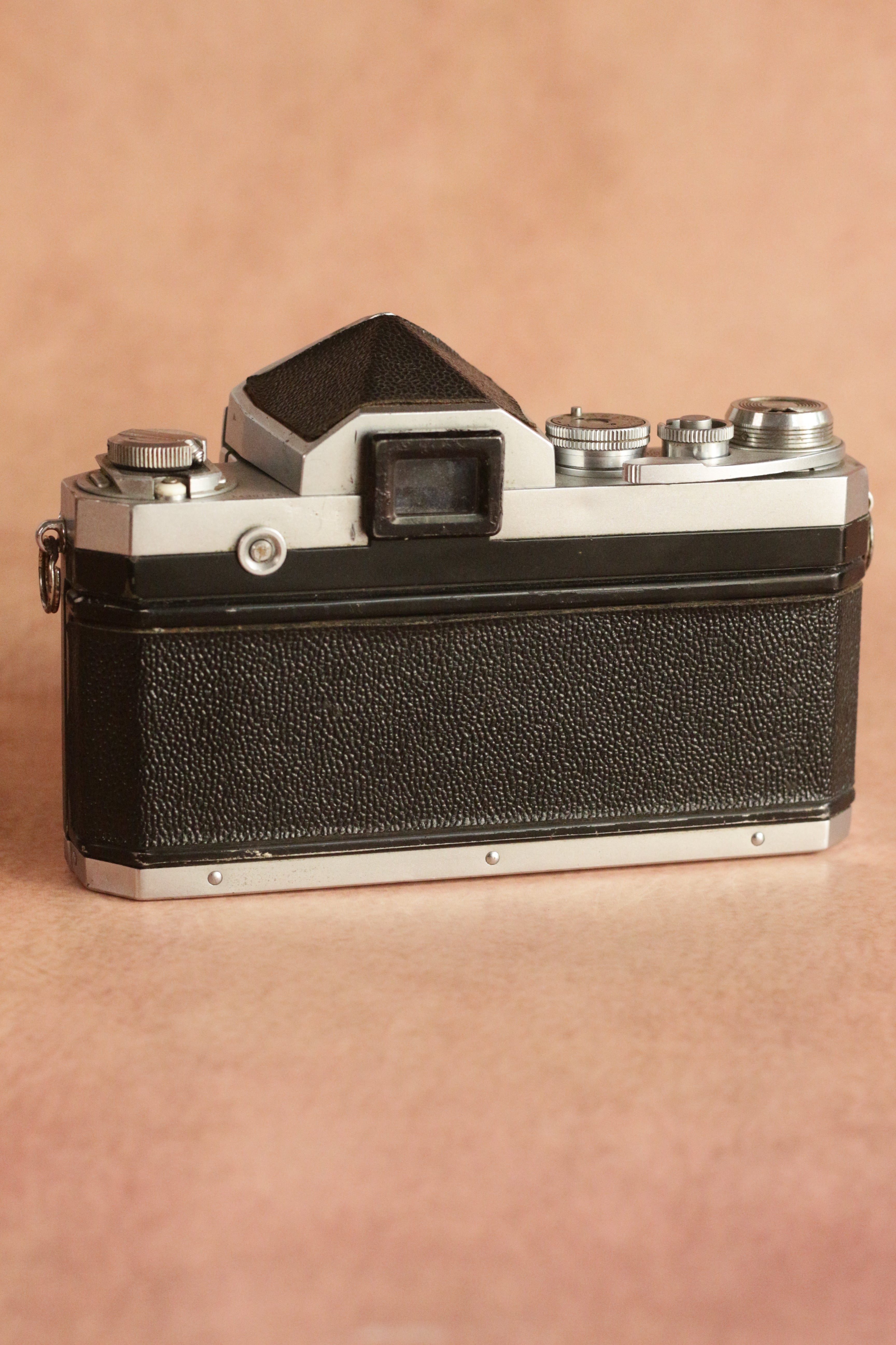 Nikon F + Nikkor-O.C Auto 35mm F2 (non-AI)