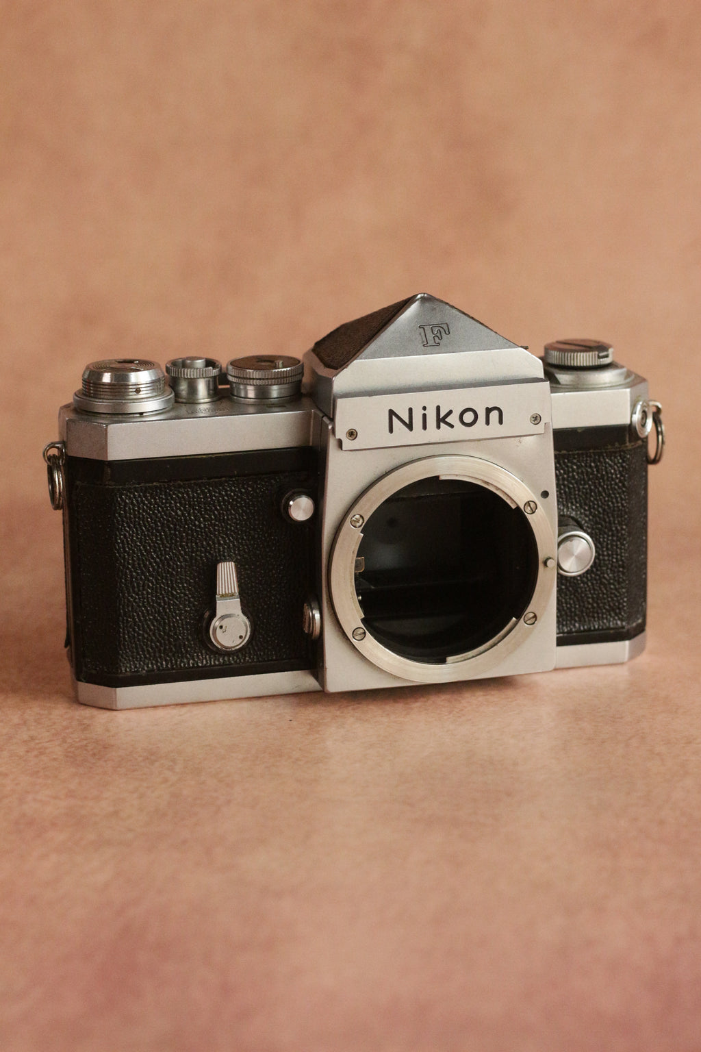 Nikon F + Nikkor-O.C Auto 35mm F2 (non-AI)