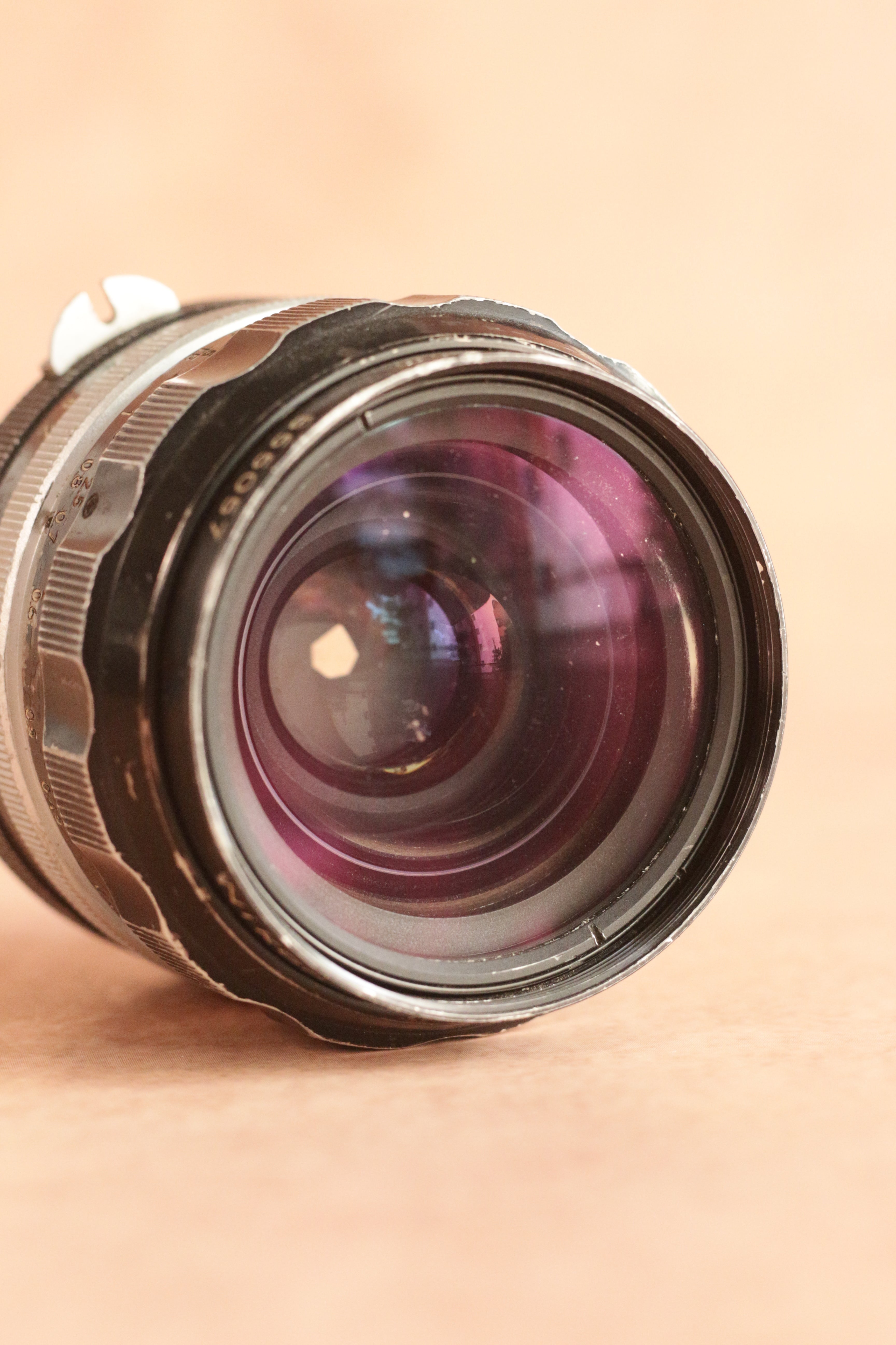 Nikon F + Nikkor-O.C Auto 35mm F2 (non-AI)