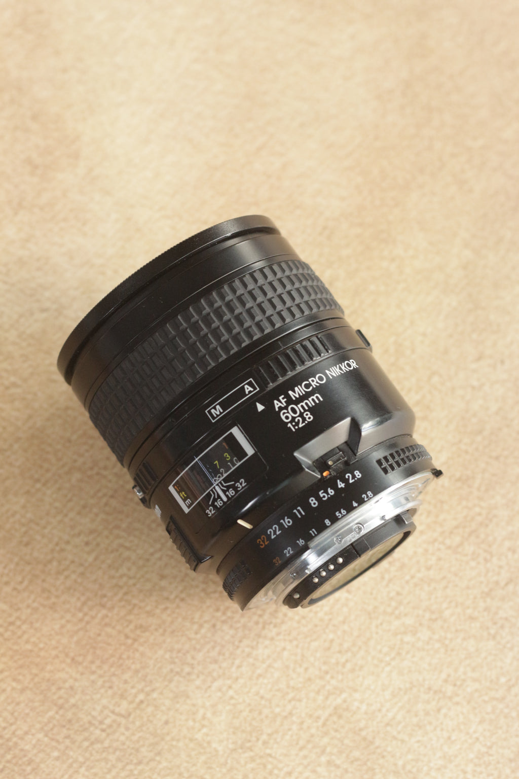 Nikkor AF 60MM F2.8 D Macro lens