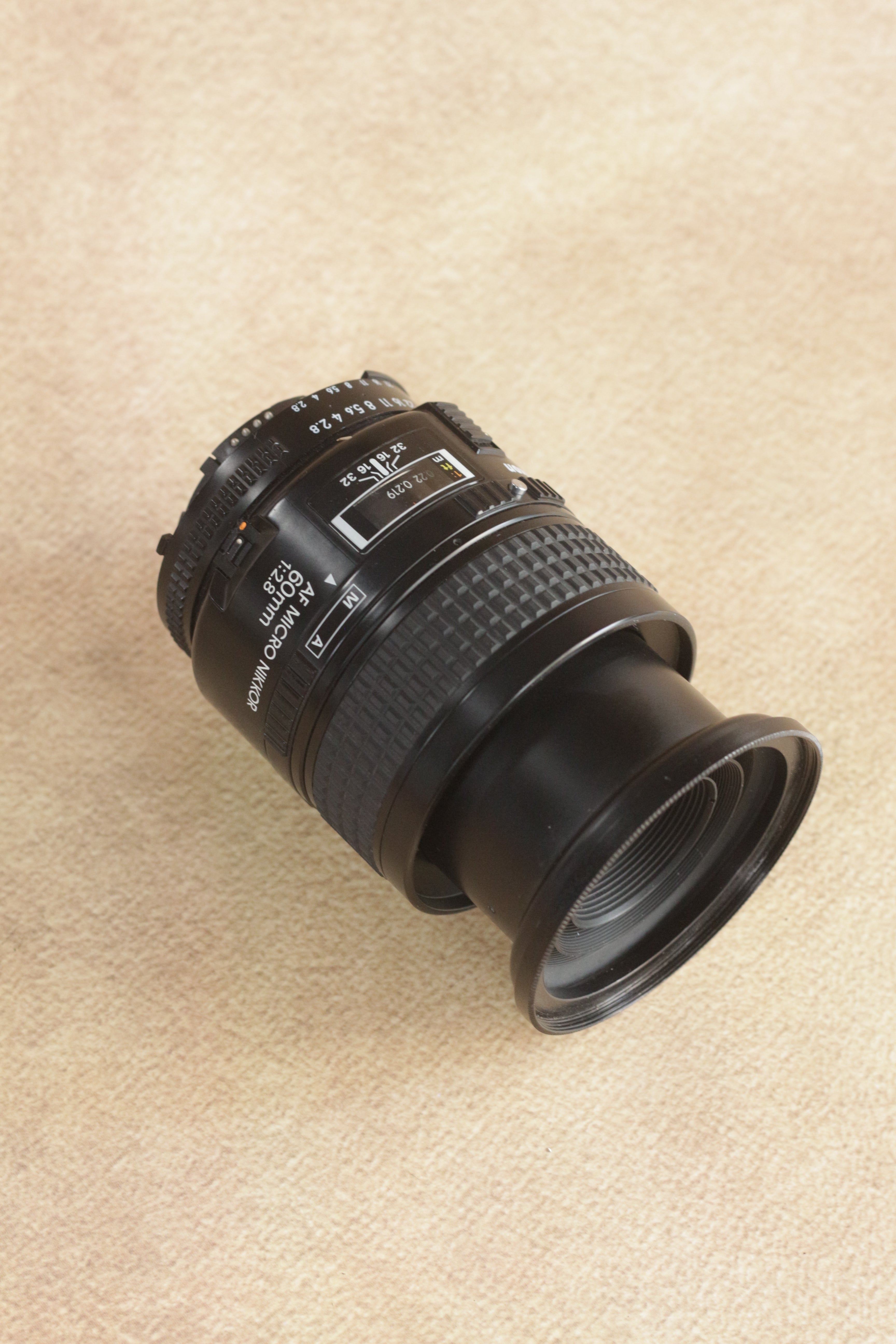 Nikkor AF 60MM F2.8 D Macro lens