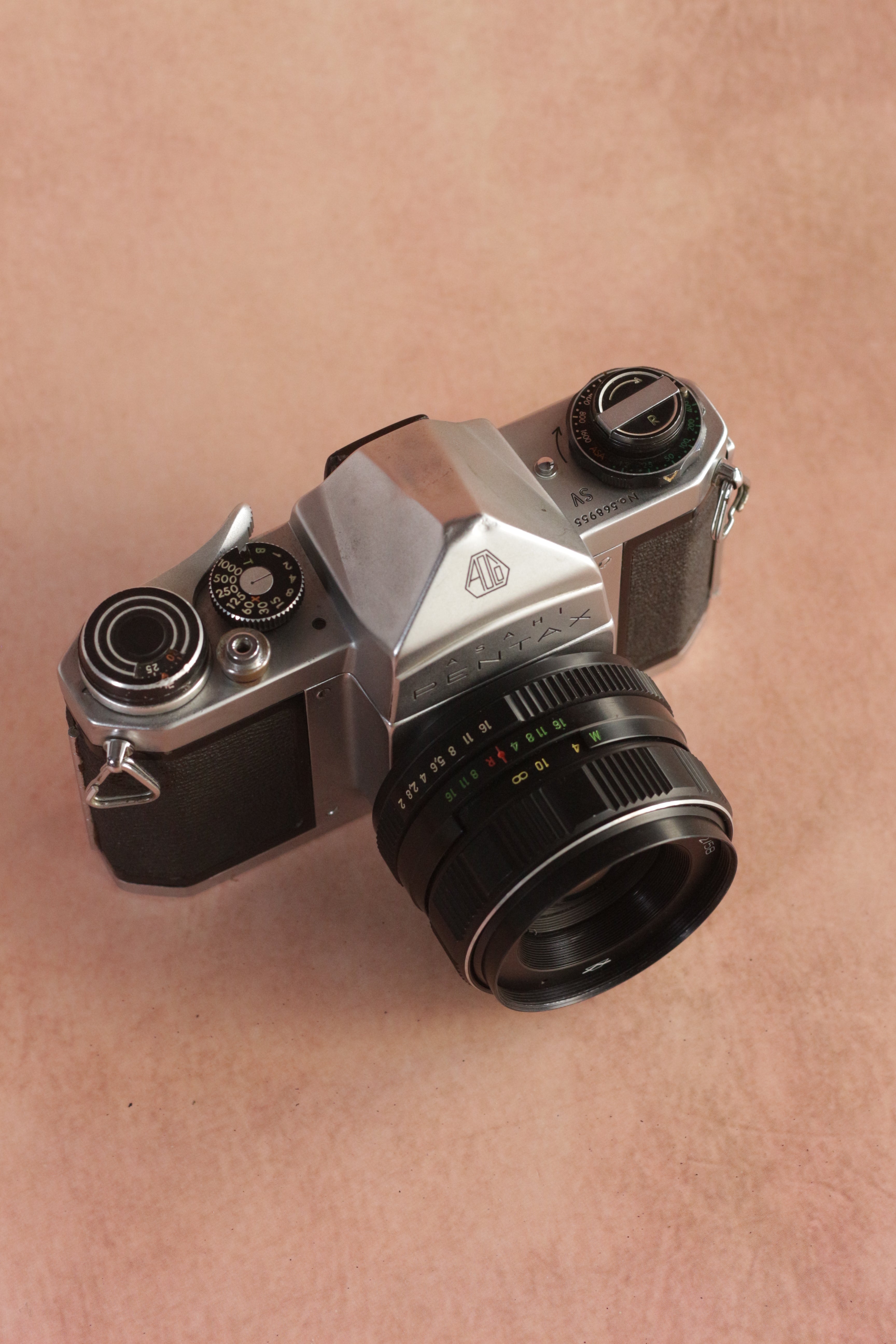 Asahi Pentax SV + Helios 44M-4