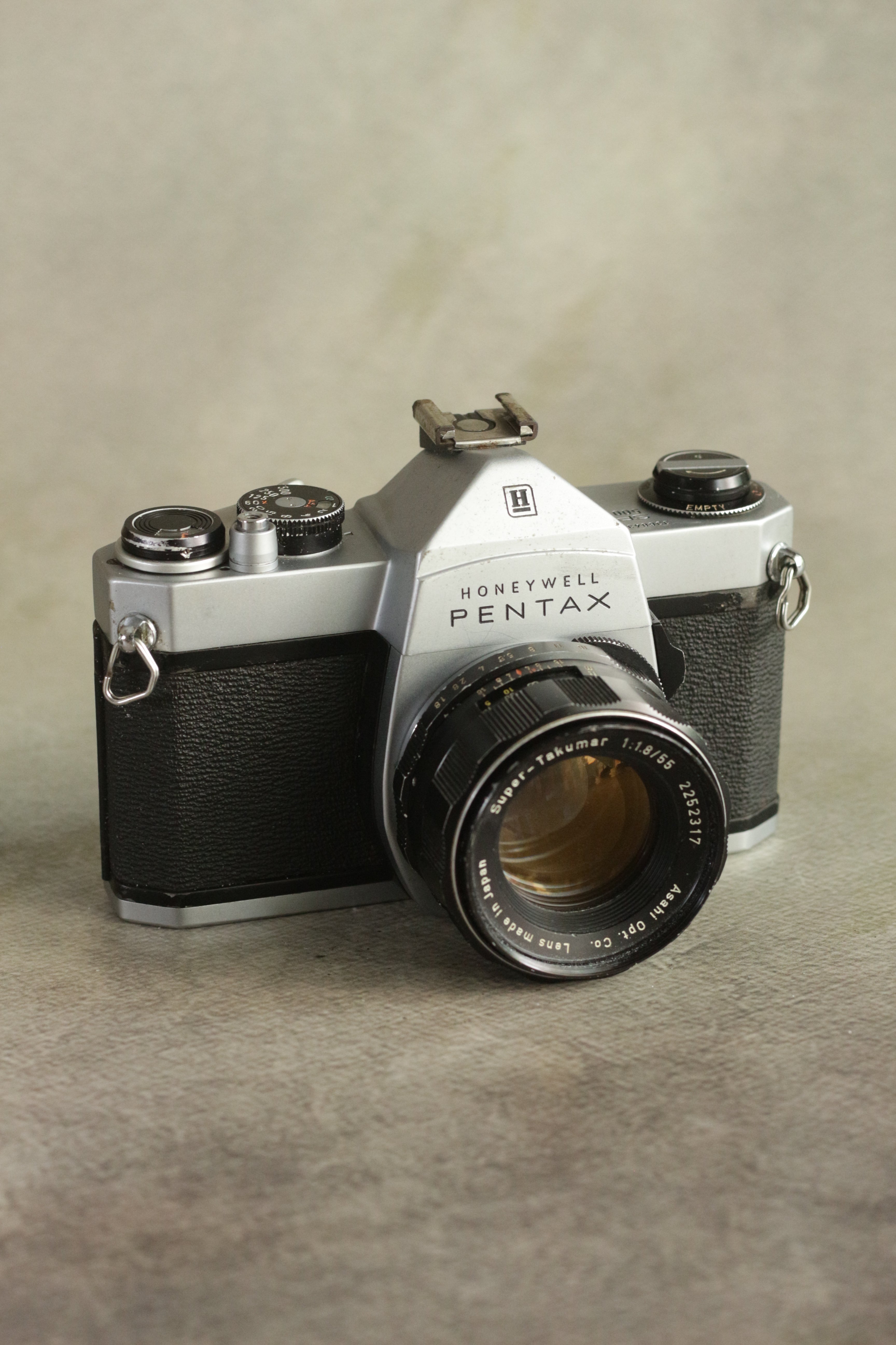 Honeywell Pentax SP500 + Asahi Super-Takumar 55mm F1.8