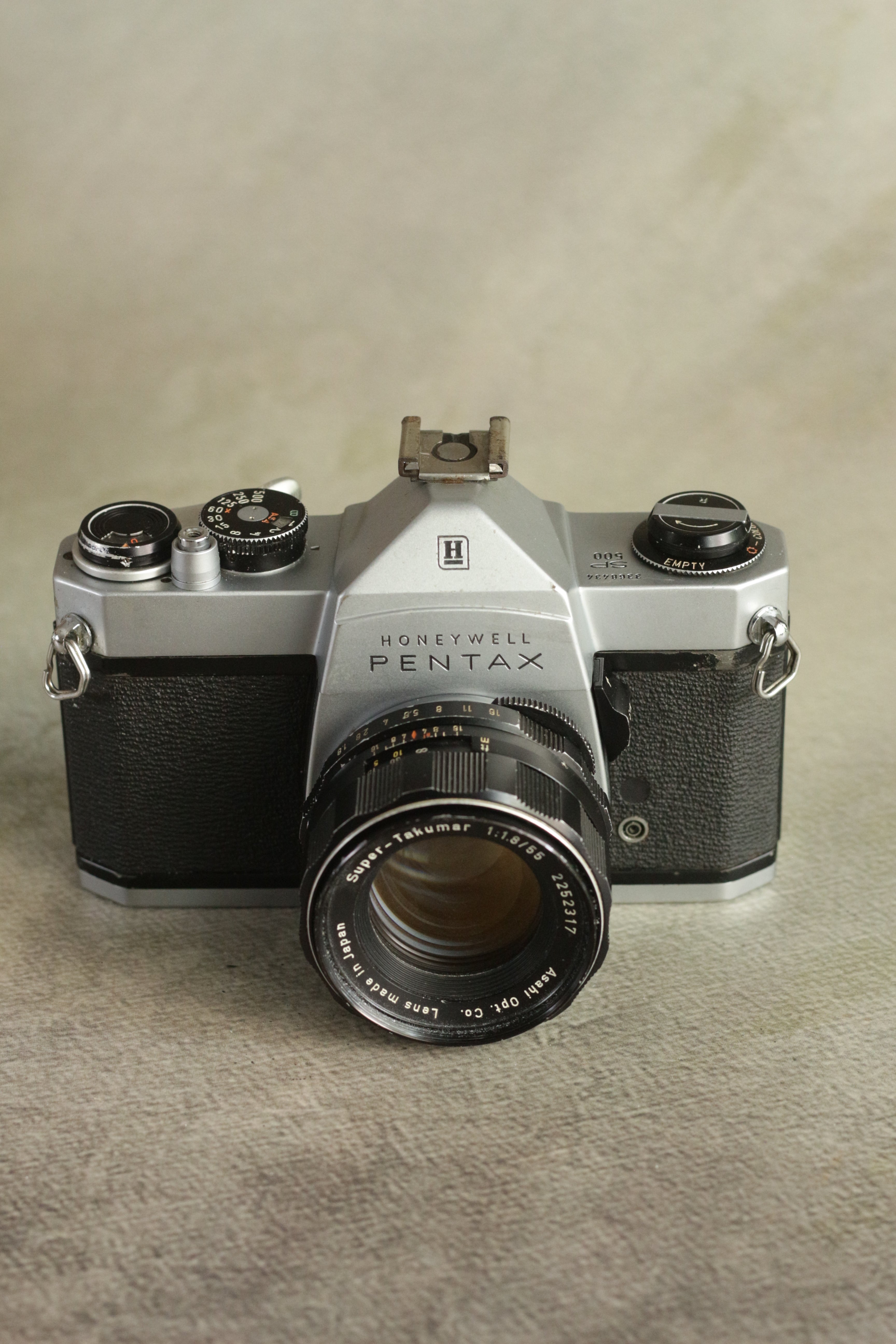 Honeywell Pentax SP500 + Asahi Super-Takumar 55mm F1.8