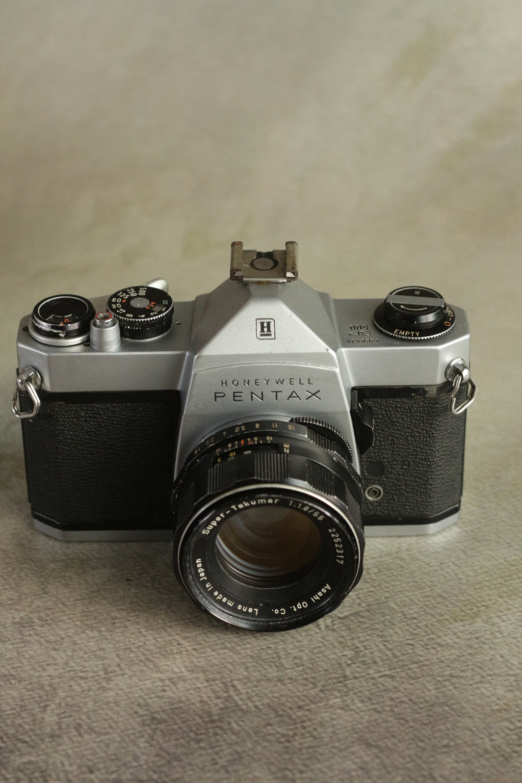 Honeywell Pentax SP500 + Asahi Super-Takumar 55mm F1.8