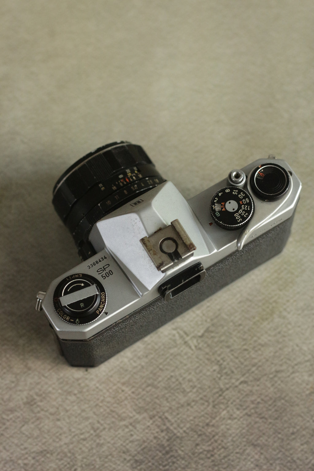 Honeywell Pentax SP500 + Asahi Super-Takumar 55mm F1.8