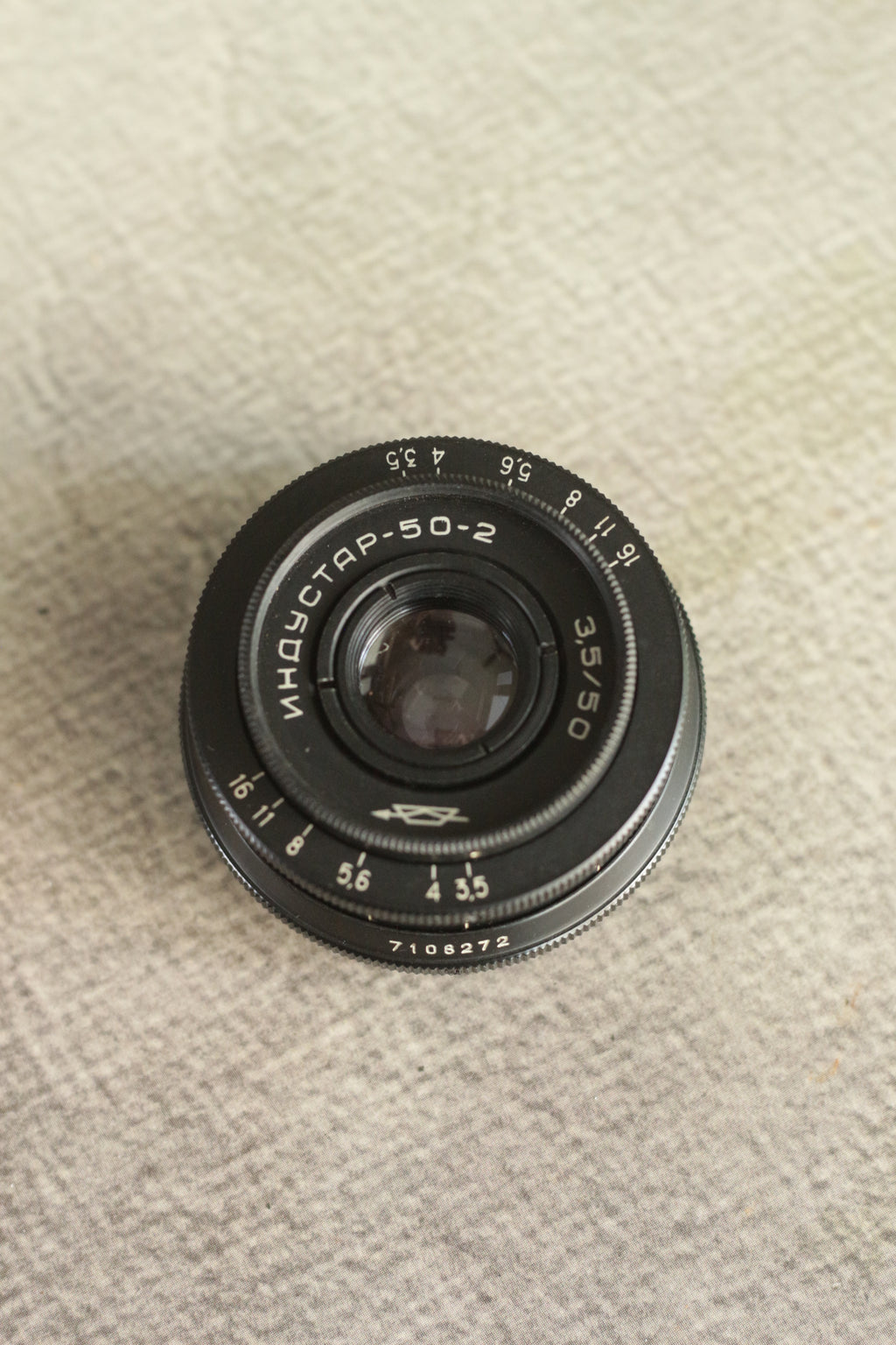 Industar 50-2 50mm F3.5 Pancake Lens