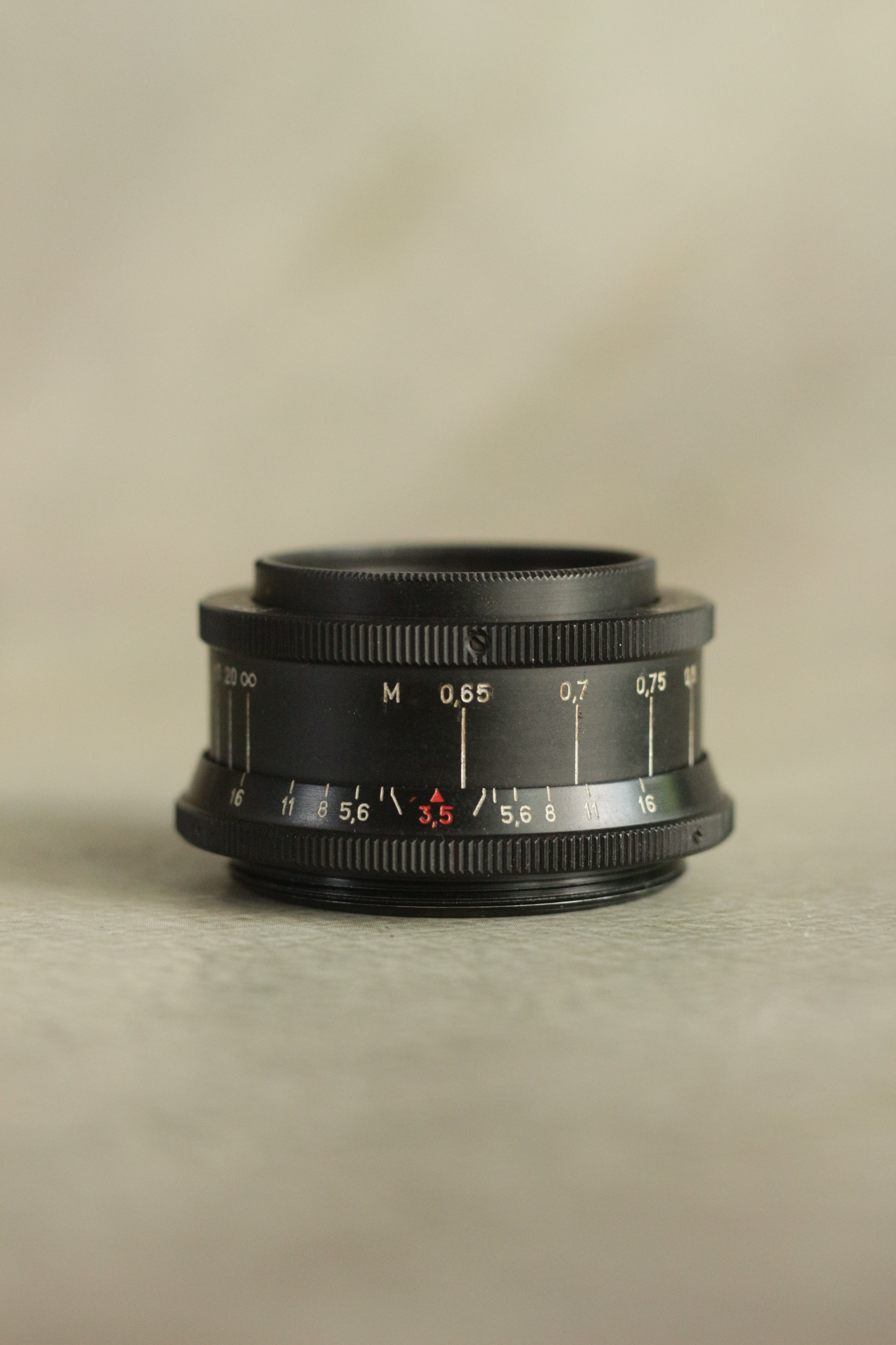 Industar 50-2 50mm F3.5 Pancake Lens