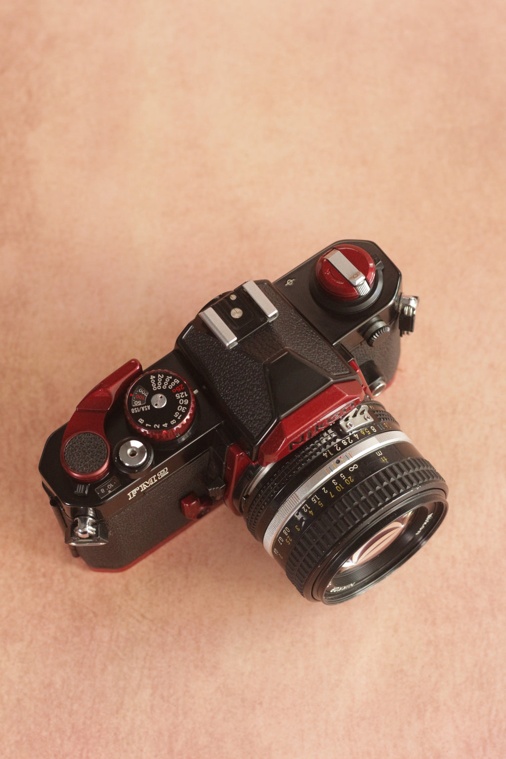 Nikon FM2n - Custom Red Paint