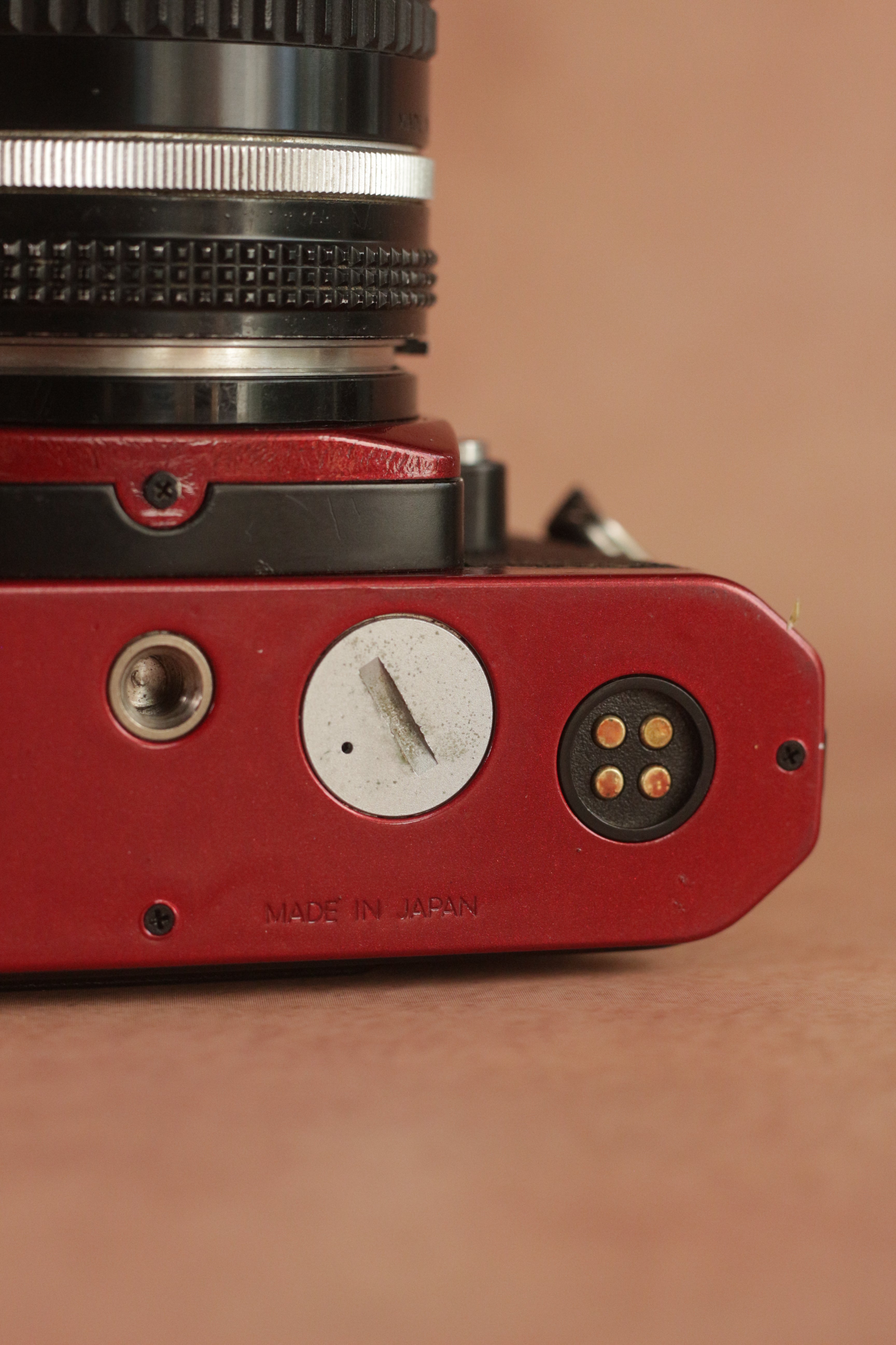 Nikon FM2n - Custom Red Paint