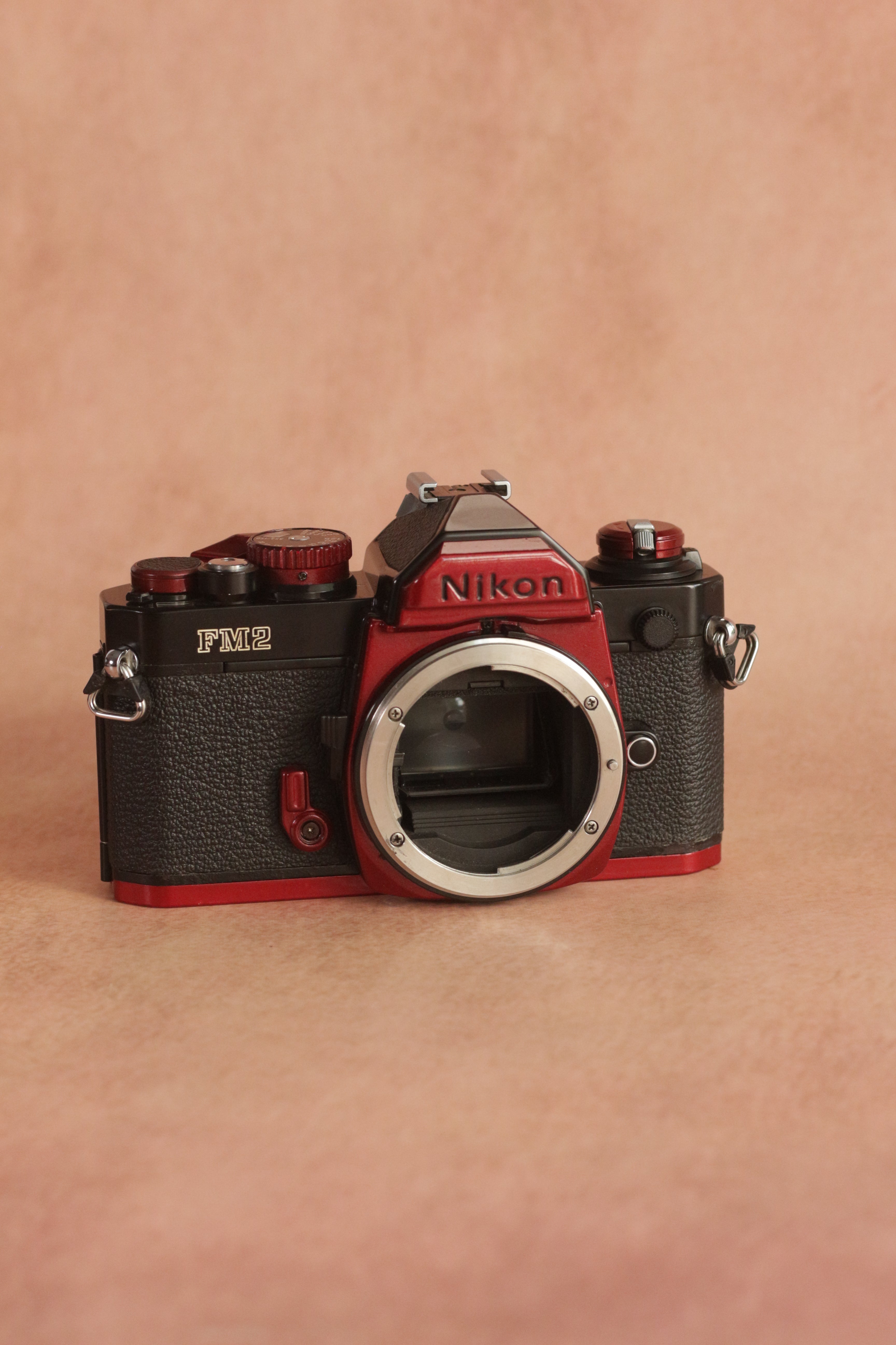 Nikon FM2n - Custom Red Paint
