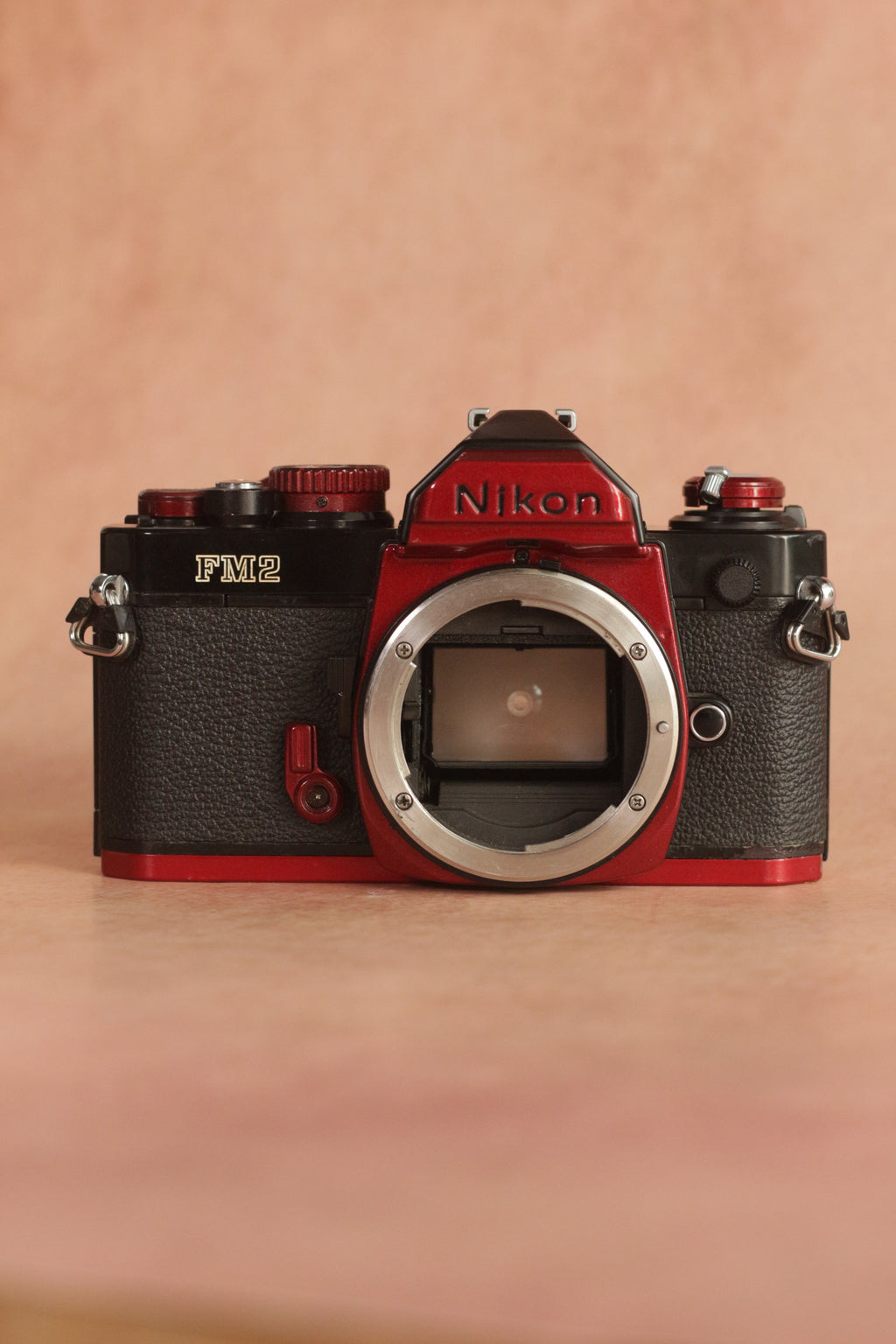 Nikon FM2n - Custom Red Paint