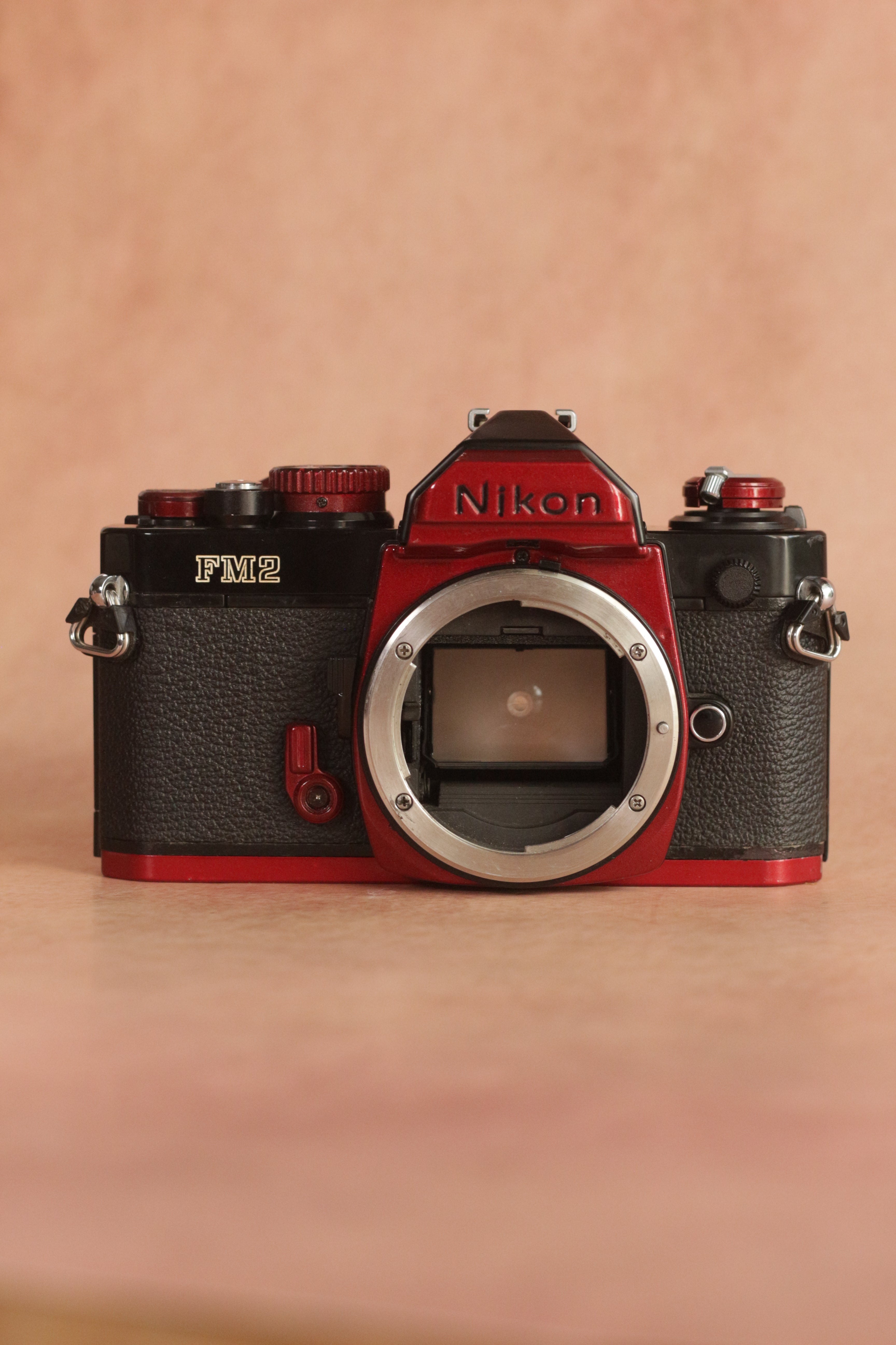 Nikon FM2n - Custom Red Paint