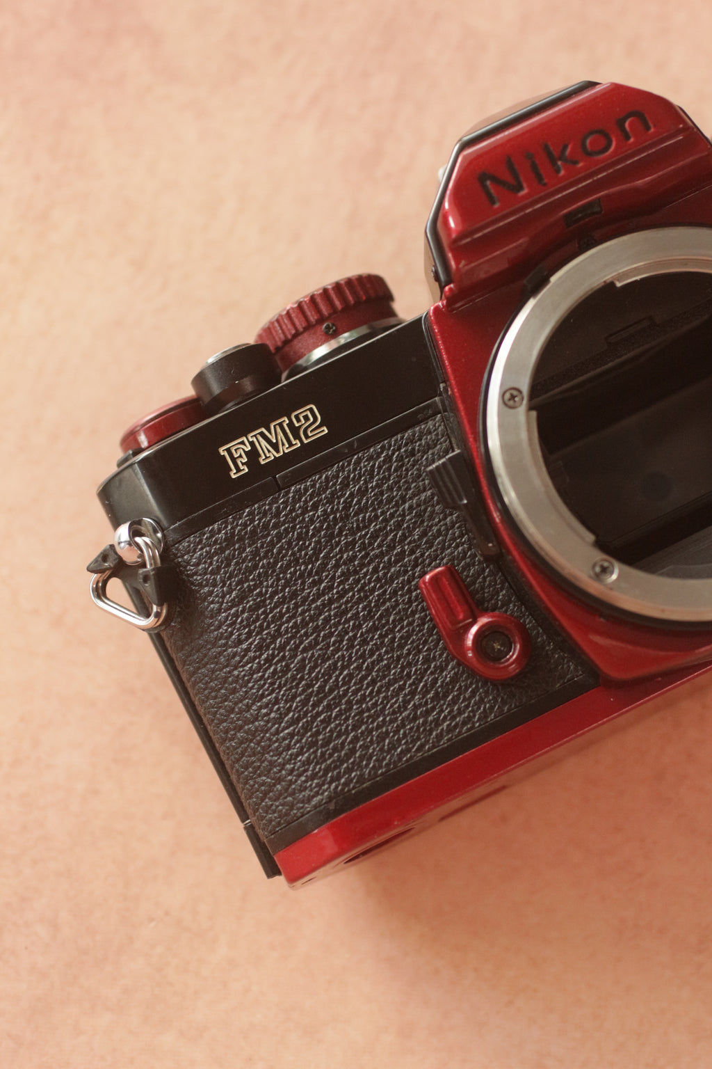 Nikon FM2n - Custom Red Paint
