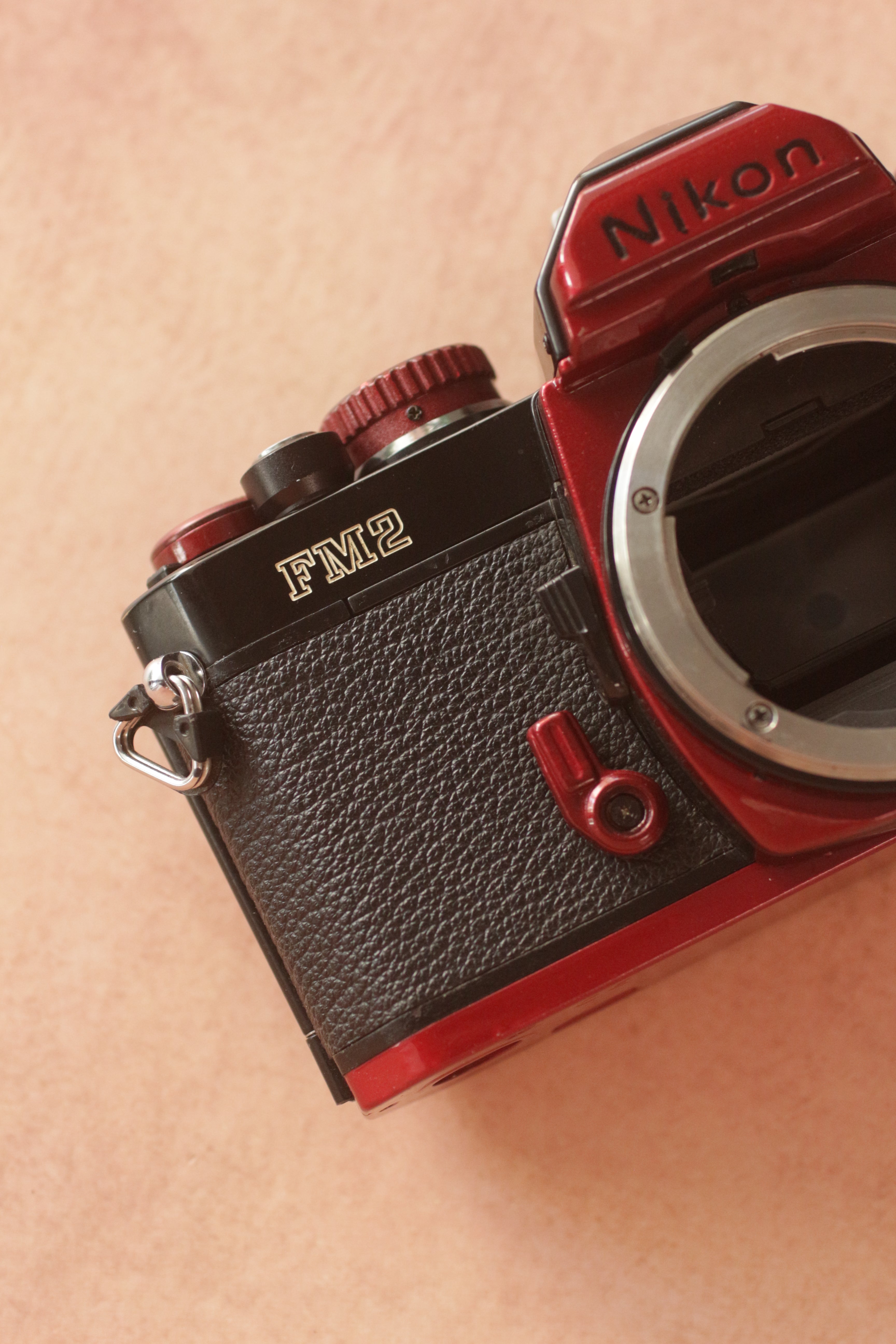 Nikon FM2n - Custom Red Paint